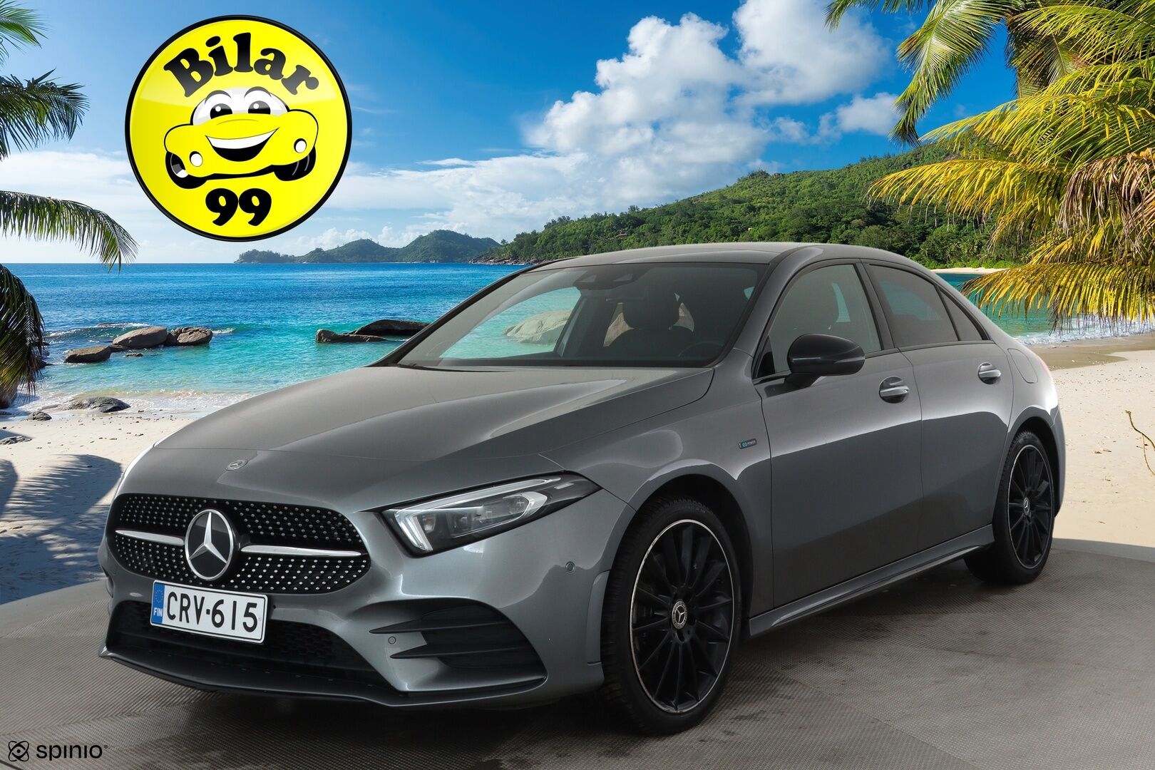 Mercedes-Benz A 2021 250 e A sedan Business AMG **Burmester / Panorama / Adapt.vakkari / Multibeam LED / Muistipenkit / Keyless / P.kamera** - SoH 96,9% /  / Night-paketti / Widescreen / Nahkasisusta / Apple&Android / Akku kuntotarkastettu!