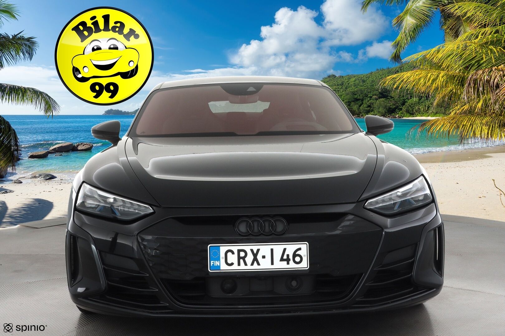 Audi E-TRON GT RS 2022 quattro RS Design Red * ACC / HUD / B&O / Hierovat&Ilmastoidut penkit / Ilma-alusta / Night Vision / Laser Light / ILP / 360° * - Hiilikuitu - paketti / Kahdet renkaat aluvanteilla / Merkkihuollettu / Supervarusteet