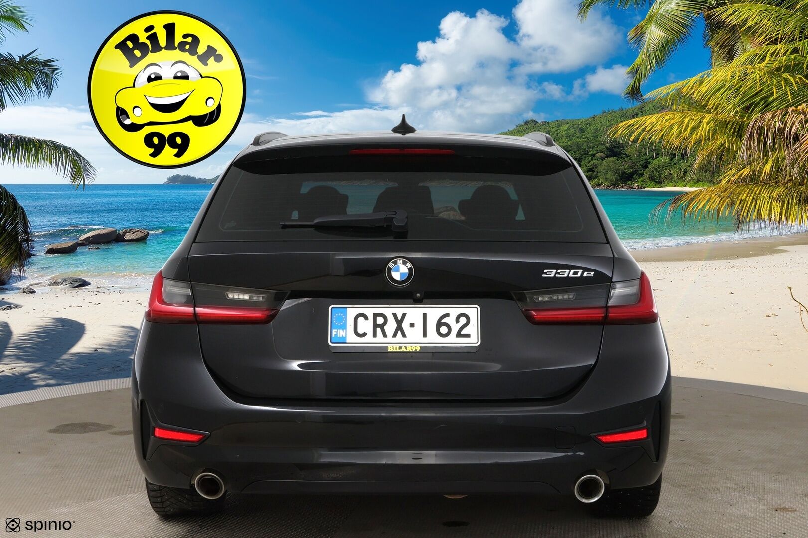 BMW 330 2021 G21 Touring 330e Sport Line / Adapt.vak / Koukku / Comfort Access / P-kamera / Ratinlämmitin - Sport-penkit / Shadow line / Tehtaan vetokoukku / Akku kuntotarkastettu 