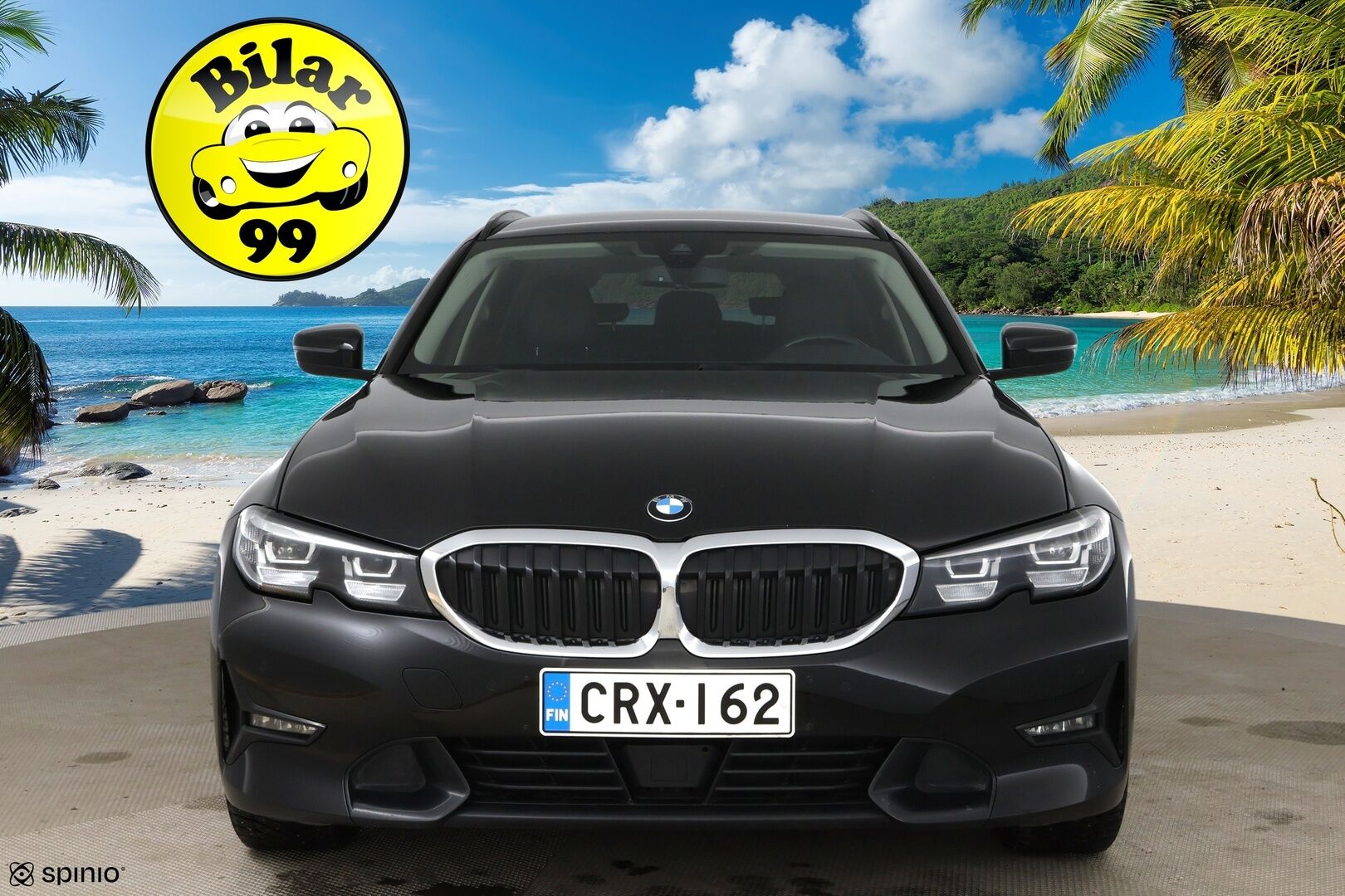 BMW 330 2021 G21 Touring 330e Sport Line / Adapt.vak / Koukku / Comfort Access / P-kamera / Ratinlämmitin - Tarkka huoltohistoria! / Sport-penkit / Shadow line / Tehtaan vetokoukku / Akku kuntotarkastettu 