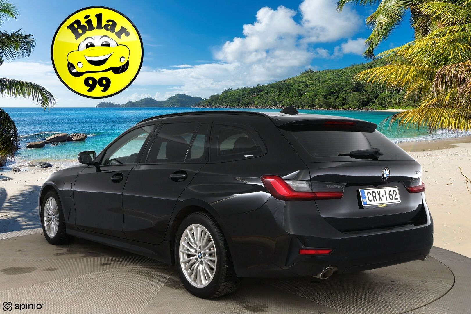 BMW 330 2021 G21 Touring 330e Sport Line / Adapt.vak / Koukku / Comfort Access / P-kamera / Ratinlämmitin - Sport-penkit / Shadow line / Tehtaan vetokoukku / Akku kuntotarkastettu 