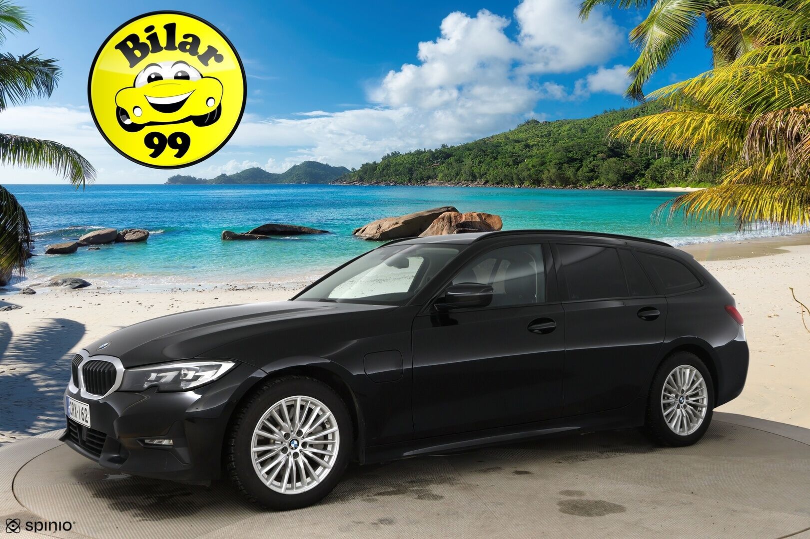 BMW 330 2021 G21 Touring 330e Sport Line / Adapt.vak / Koukku / Comfort Access / P-kamera / Ratinlämmitin - Sport-penkit / Shadow line / Tehtaan vetokoukku / Akku kuntotarkastettu 