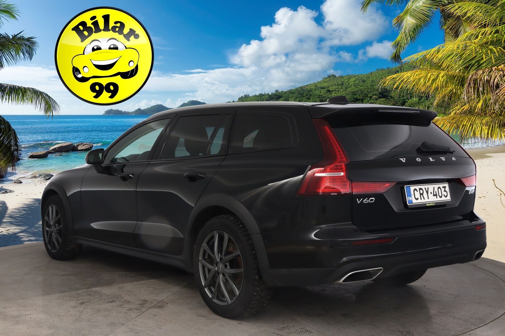 Volvo V60 Cross Country 2021 B4 AWD D-MHEV aut *Pa-lämmitin / Koukku / Voc / Kessy / Vakkari / Led* - Todella hyvät Nastarenkaat / Jakohihna tehty 06/2025 / Lämpöratti / Penkinlämmittimet edessä ja takana