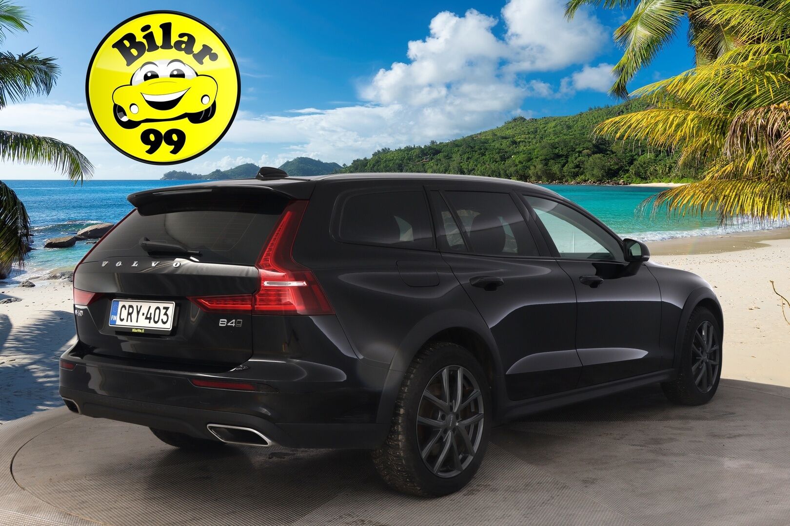 Volvo V60 Cross Country 2021 B4 AWD D-MHEV aut *ACC / Pa-lämmitin / Koukku / Voc / Kessy / Led* - Todella hyvät Nastarenkaat / Jakohihna tehty 06/2025 / Lämpöratti / Penkinlämmittimet edessä ja takana - HULLUT BLACKWEEK JATKOT - KORKOTARJOUS 2,49%