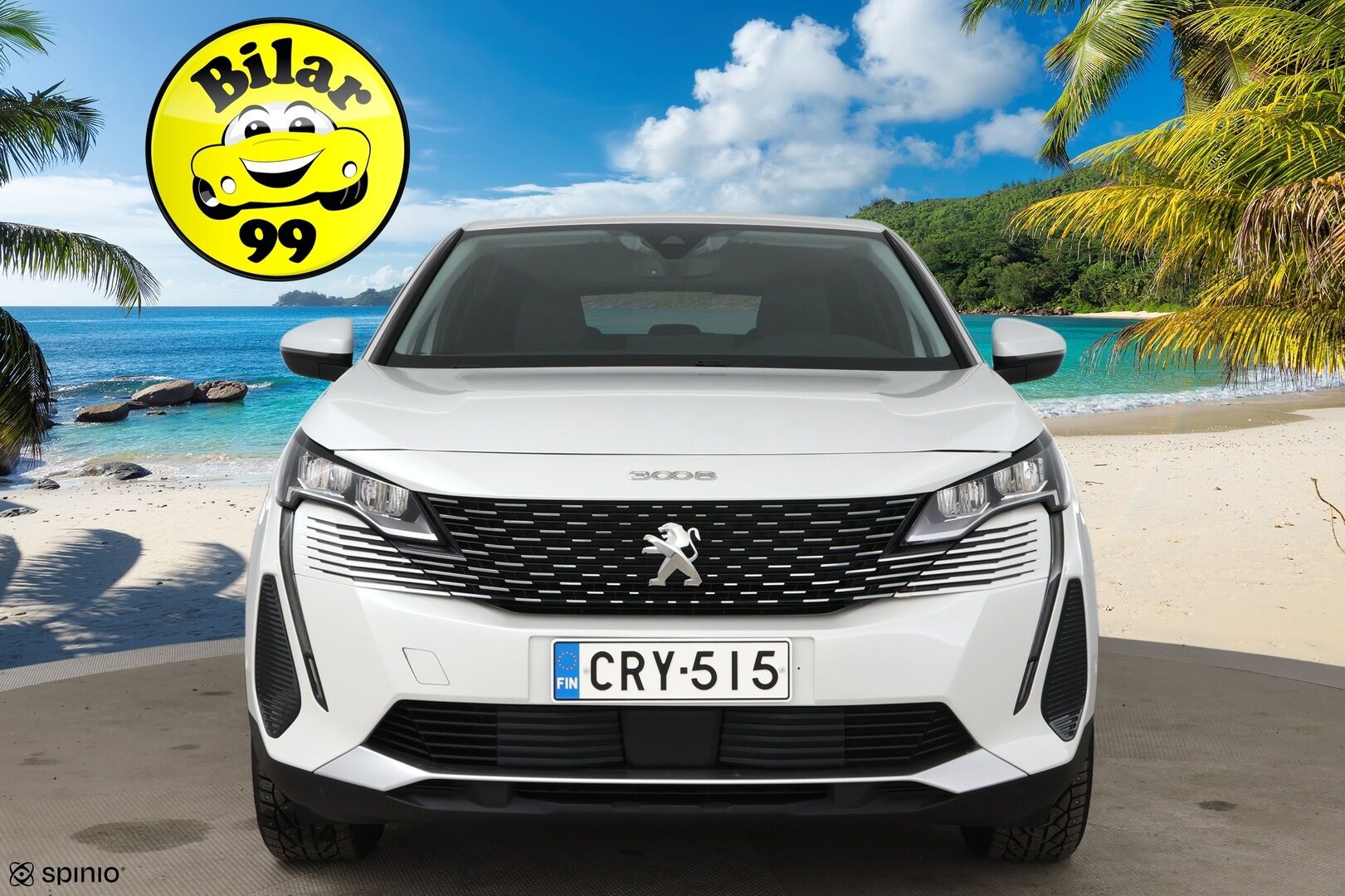 PEUGEOT 3008 2021 Hybrid 225 1.6 EAT 8-Automaatti / Koukku / P-kamera / LED / Kaistavahti / Navi / Lämmitin / Apple & Android - Facelift malli / 2x vanteet / P-kamera / LED 