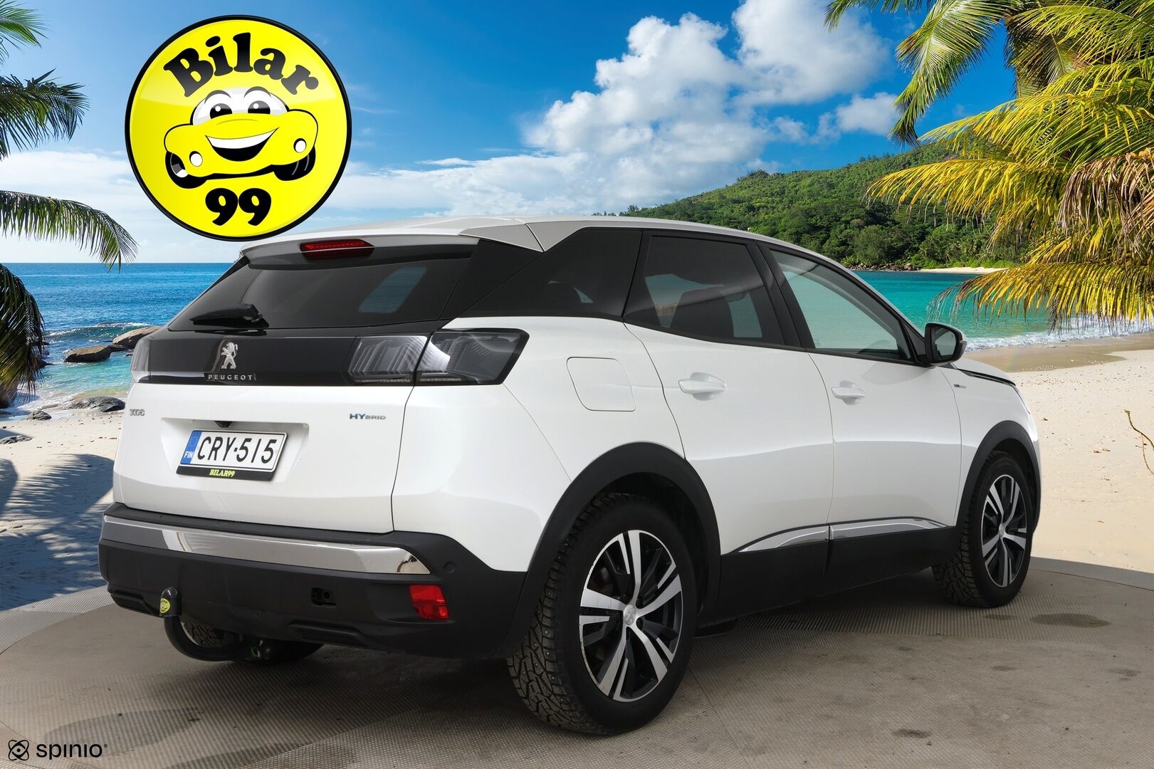 PEUGEOT 3008 2021 Allure Pack Motion Hybrid 225 EAT8-aut * Koukku / P-kamera / LED / Kaistavahti / Navi / Lämmitin / Apple & Android * - Facelift malli / 2x vanteet / P-kamera / LED - HULLUT AVAJAISHULINAT KORKOTARJOUS 3,29 %