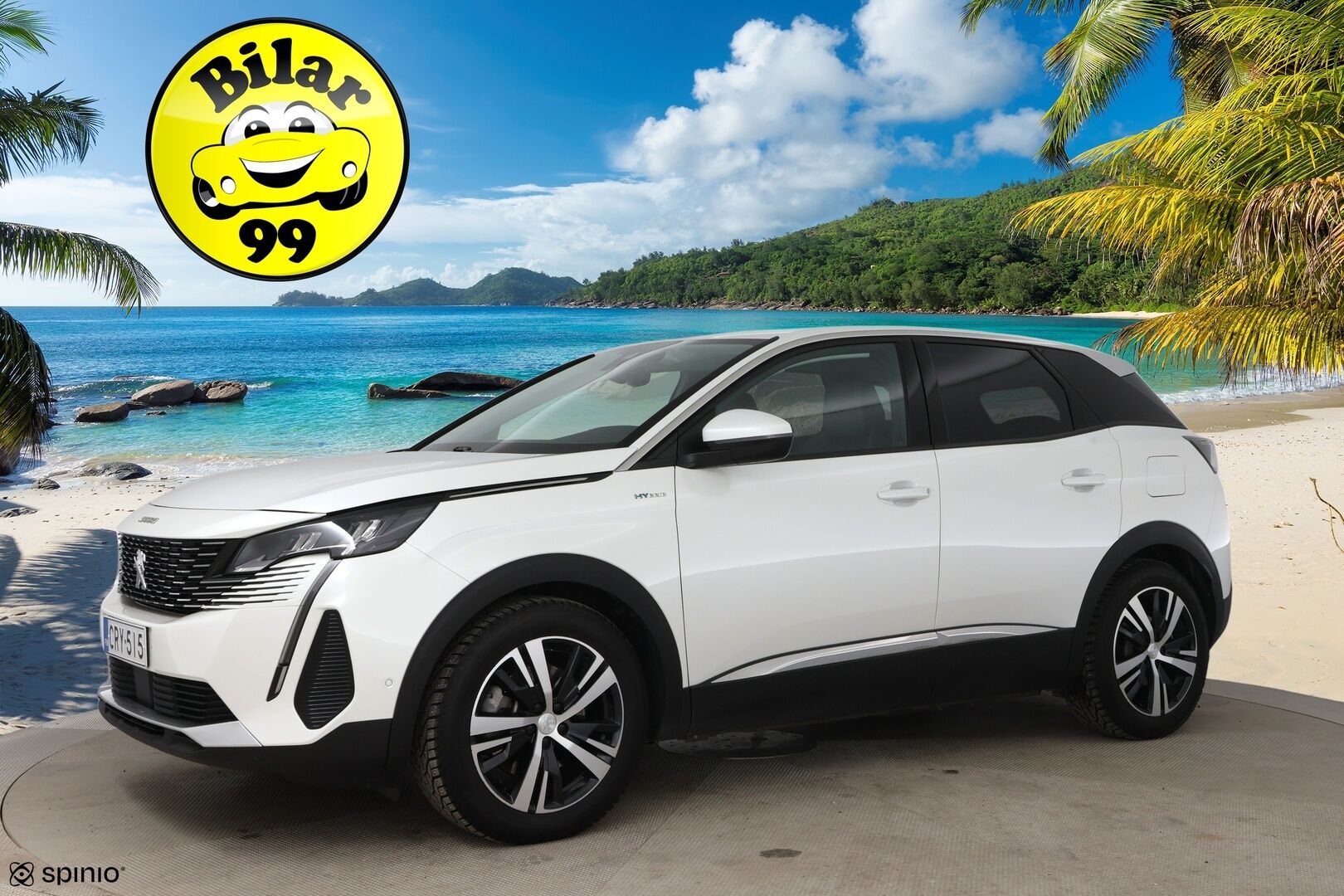 PEUGEOT 3008 2021 Allure Pack Motion Hybrid 225 EAT8-aut * Koukku / P-kamera / LED / Kaistavahti / Navi / Lämmitin / Apple & Android * - Facelift malli / 2x vanteet / P-kamera / LED - HULLUT AVAJAISHULINAT KORKOTARJOUS 3,29 %