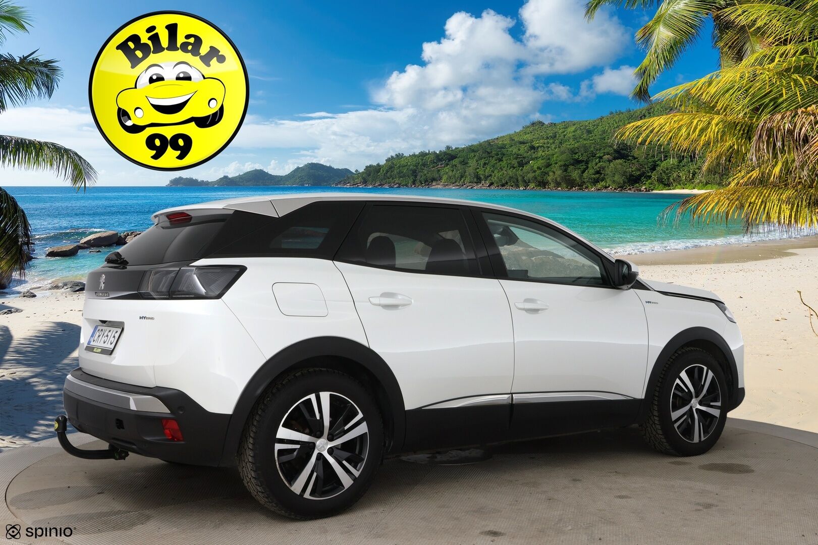 PEUGEOT 3008 2021 Hybrid 225 1.6 EAT 8-Automaatti / Koukku / P-kamera / LED / Kaistavahti / Navi / Lämmitin / Apple & Android - Facelift malli / 2x vanteet / P-kamera / LED 