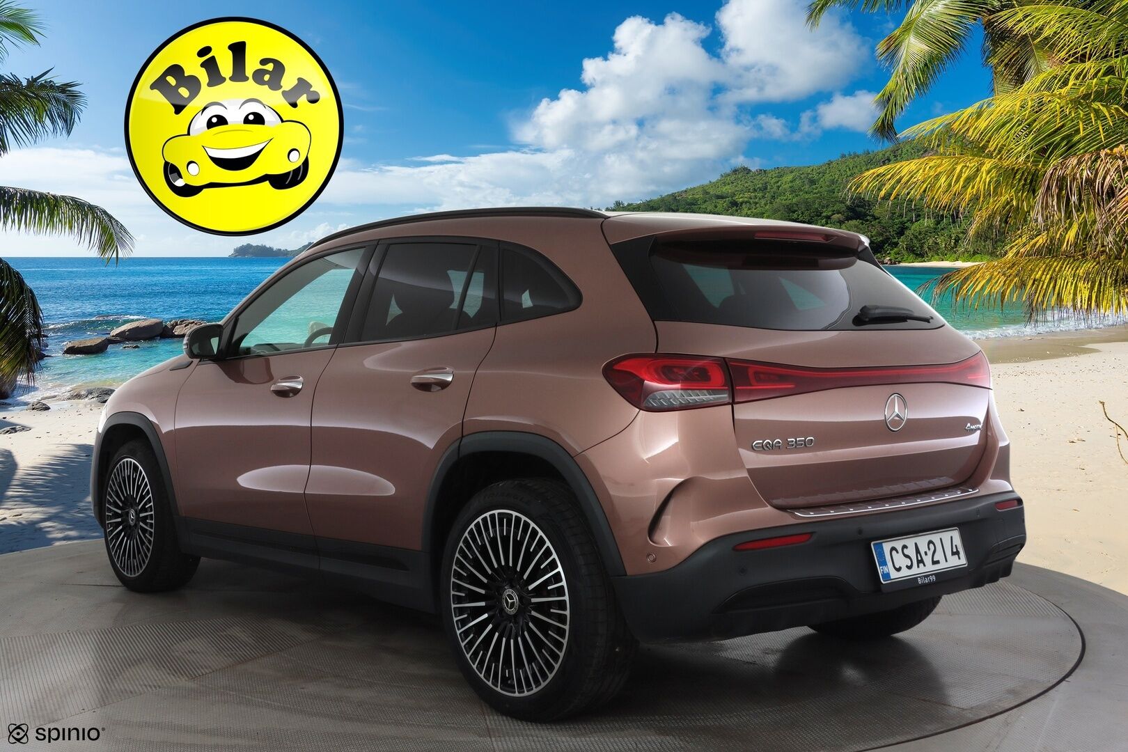 Mercedes-Benz EQA 2022 350 4MATIC Business AMG Line - | Distronic+ | Lisälämmitin | Koukku | HUD | Panorama | Widescreen | LED | 360-Kamera | Muistipenkit | Keyless | Kahdet Renkaat |