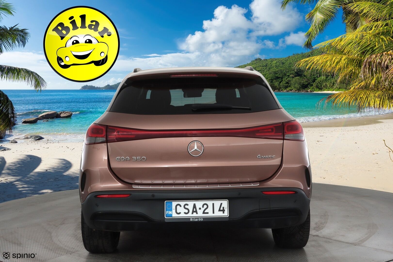 Mercedes-Benz EQA 2022 350 4MATIC Business AMG Line - | Distronic+ | Lisälämmitin | Koukku | HUD | Panorama | Widescreen | LED | 360-Kamera | Muistipenkit | Keyless | Kahdet Renkaat |