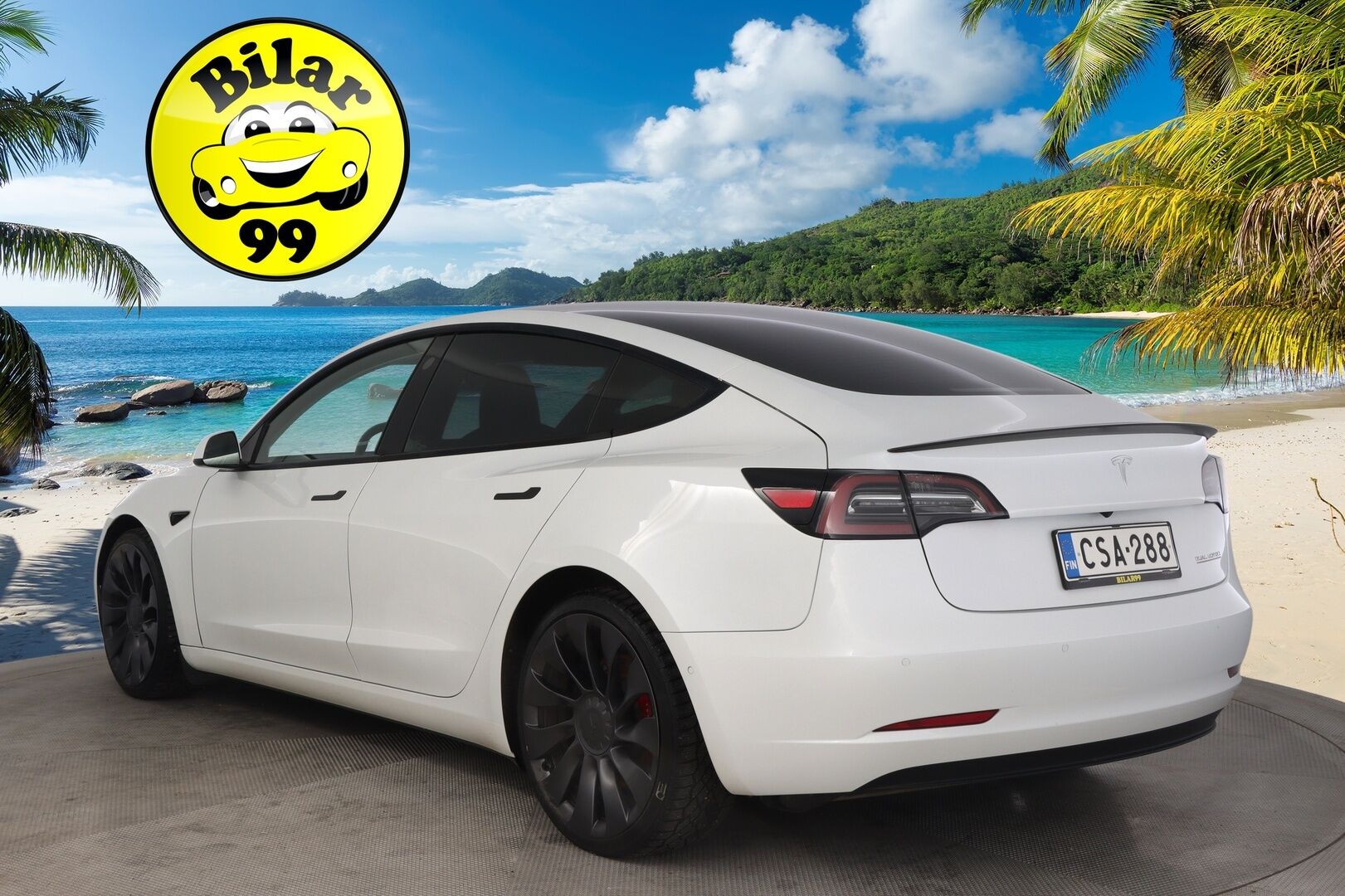 Tesla Model 3 2020 Performance Dual Motor AWD - | ACC | ILP | Lasikatto | Matrix-Led | P.kamera | Muistipenkki | Premium Audio | Navi | Kaistavahti | Autopilot | Sähköinen kontti |