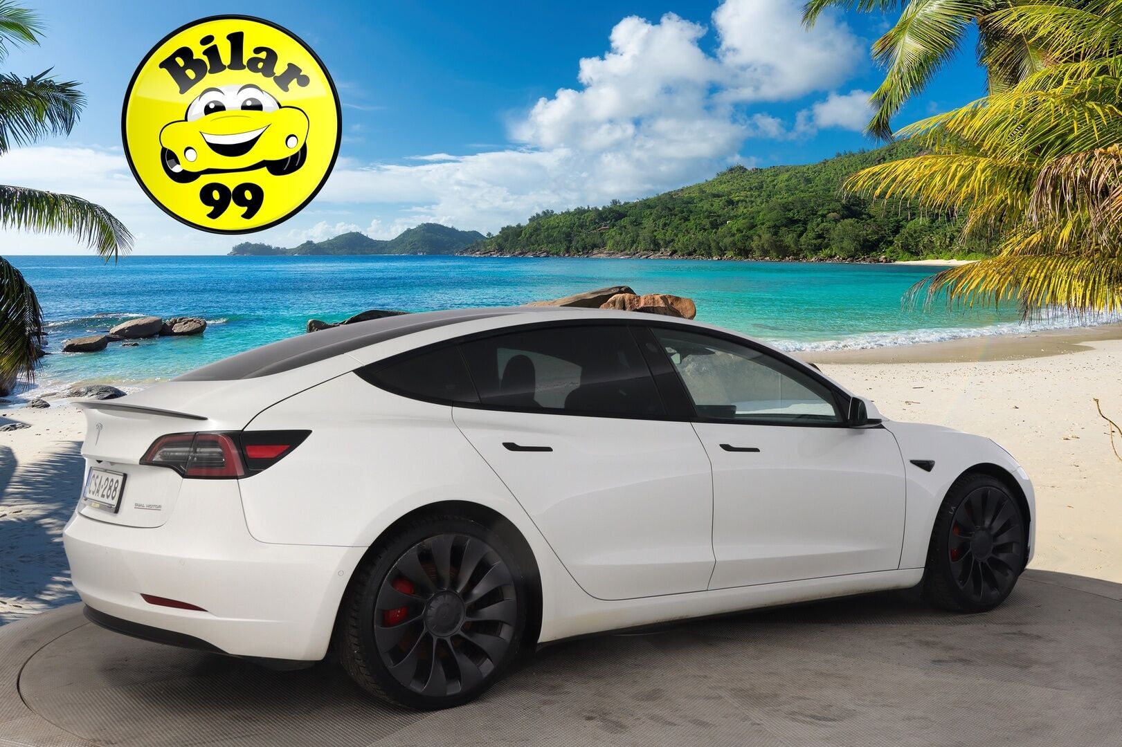 Tesla Model 3 2020 Performance Dual Motor AWD - | ACC | ILP | Lasikatto | Matrix-Led | P.kamera | Muistipenkki | Premium Audio | Navi | Kaistavahti | Autopilot | Sähköinen kontti |