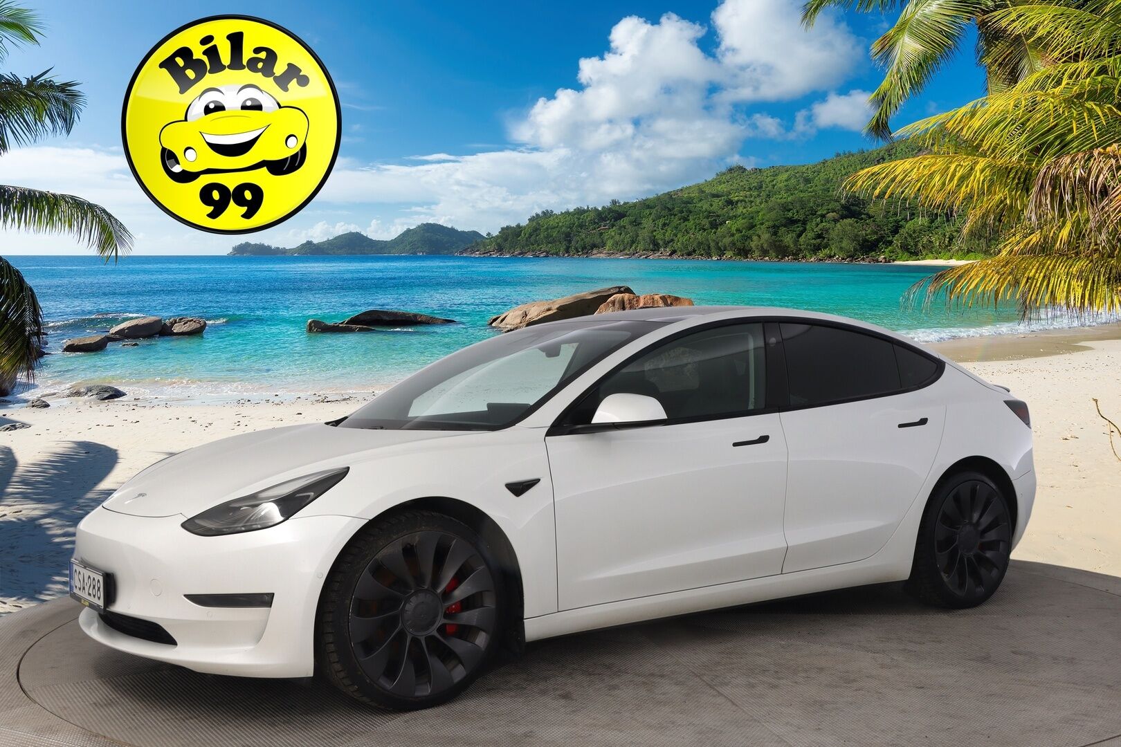 Tesla Model 3 2020 Performance Dual Motor AWD - | ACC | ILP | Lasikatto | Matrix-Led | P.kamera | Muistipenkki | Premium Audio | Navi | Kaistavahti | Autopilot | Sähköinen kontti |