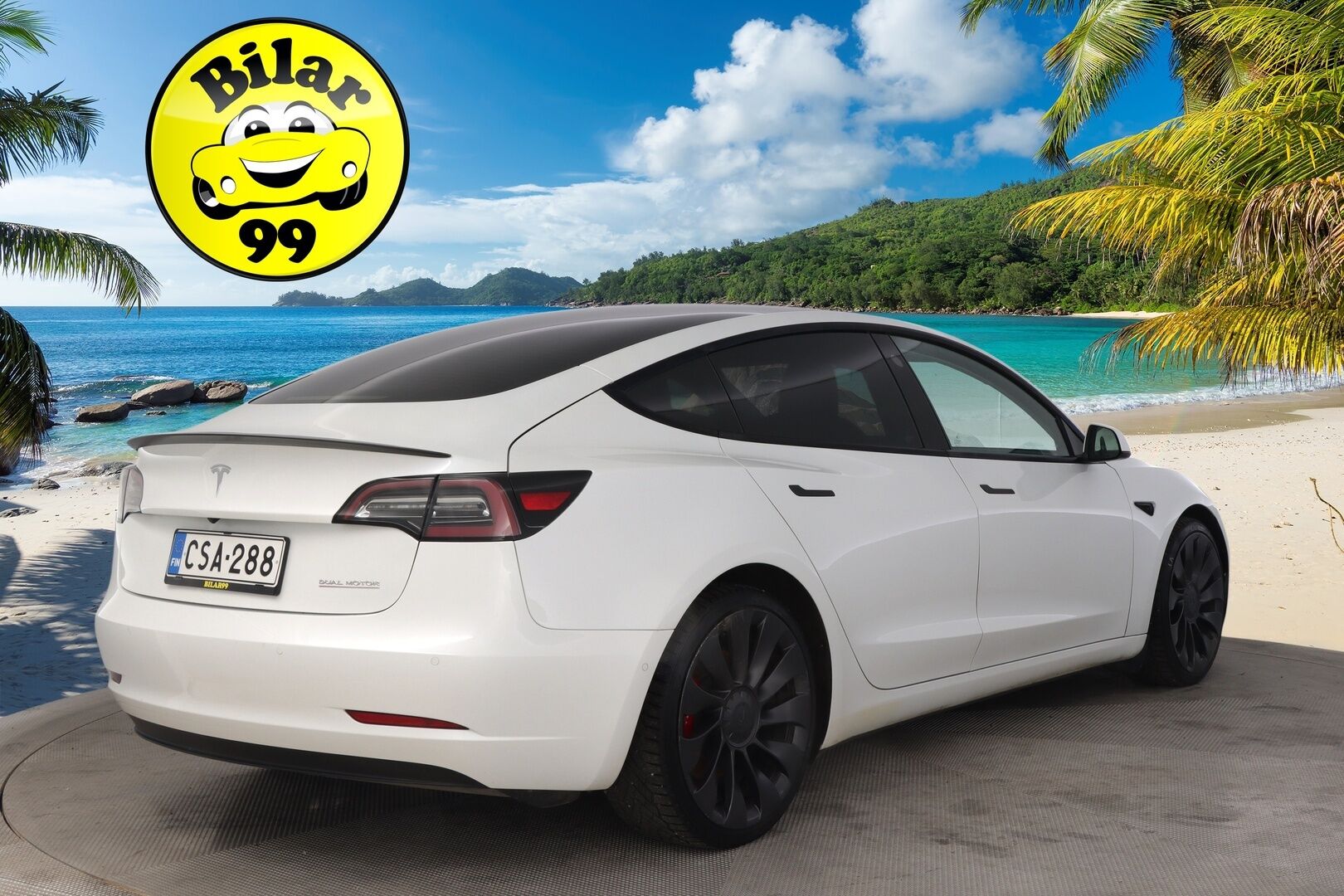 Tesla Model 3 2021 Tesla Model 3 Performance *Lasikatto / ILP / ACC / Matrix / Premium Audio * - 2x Latauskaapelit / Nahkasisusta / 2x Avain / Langaton Lataus - HULLU BLACKWEEK KORKOTARJOUS 2,49%