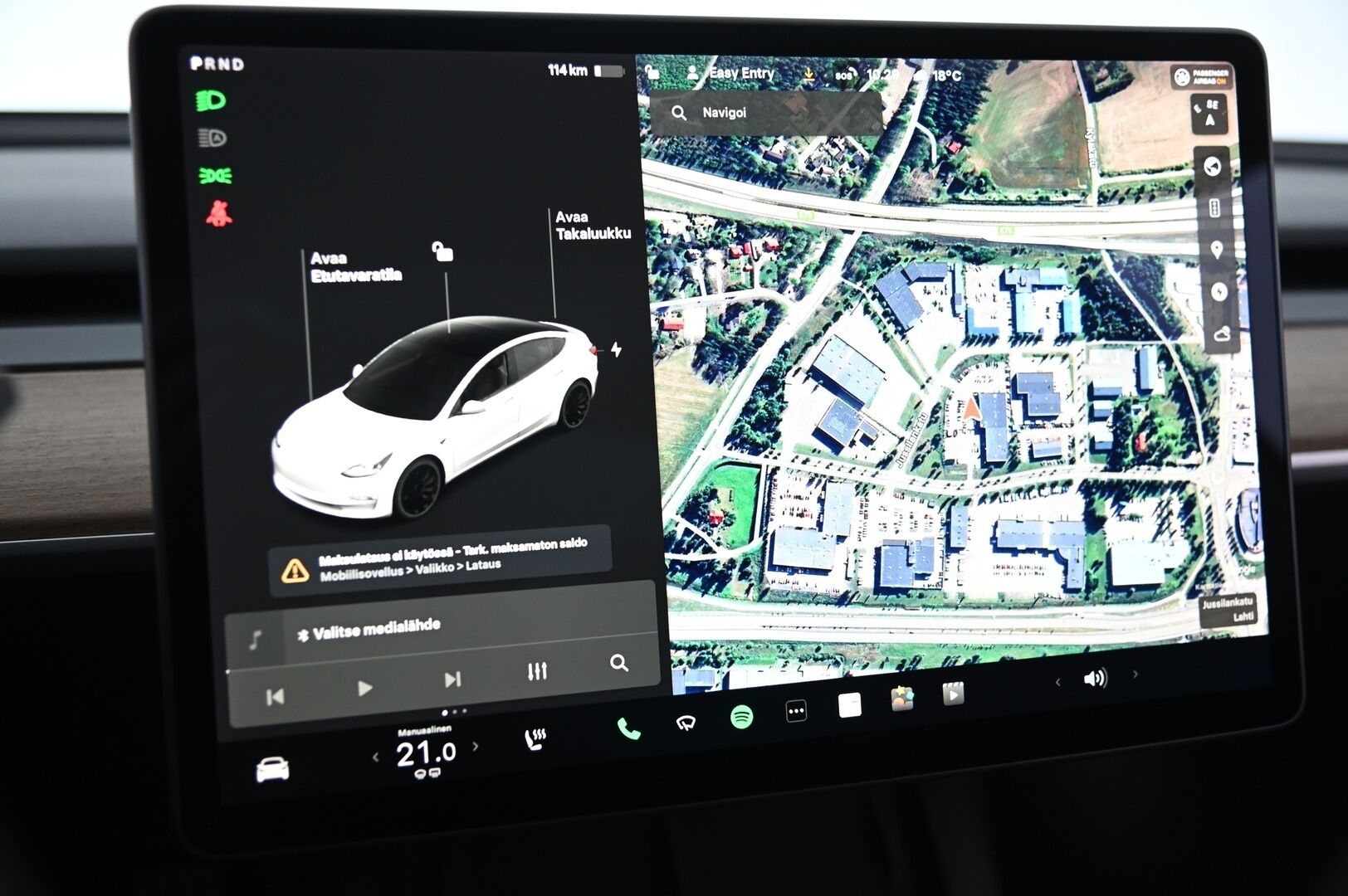 Tesla Model 3 2020 Performance Dual Motor AWD - | ACC | ILP | Lasikatto | Matrix-Led | P.kamera | Muistipenkki | Premium Audio | Navi | Kaistavahti | Autopilot | Sähköinen kontti |