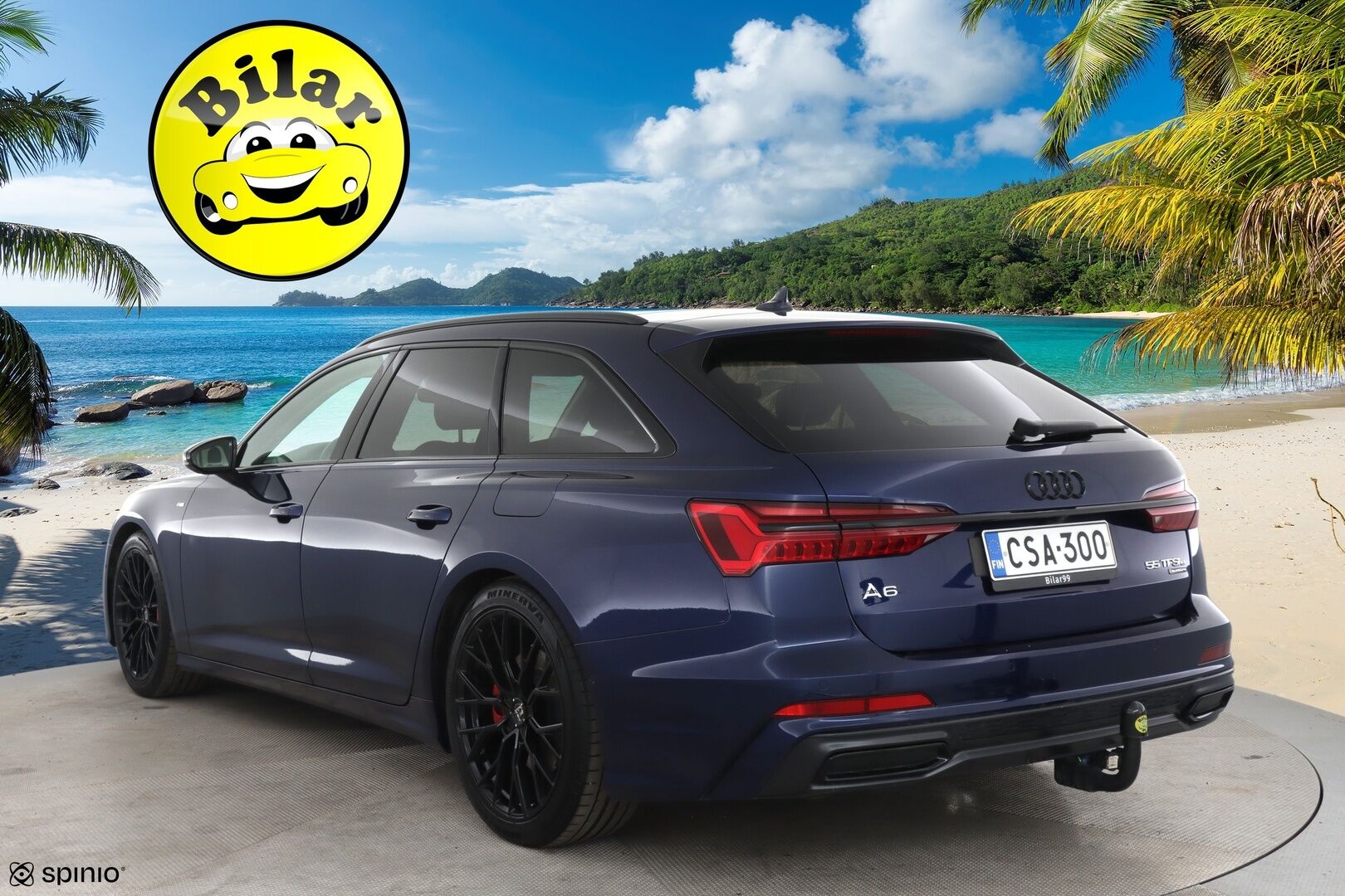 Audi A6 2021 Avant Business Sport S-Line 55 TFSI e quattro S-tronic - | ACC | P-kamera | Sporttipenkit | Koukku | Lasikattoluukku | Nahka-alcantara -sisusta | Keyless | 2x aluvanteet |