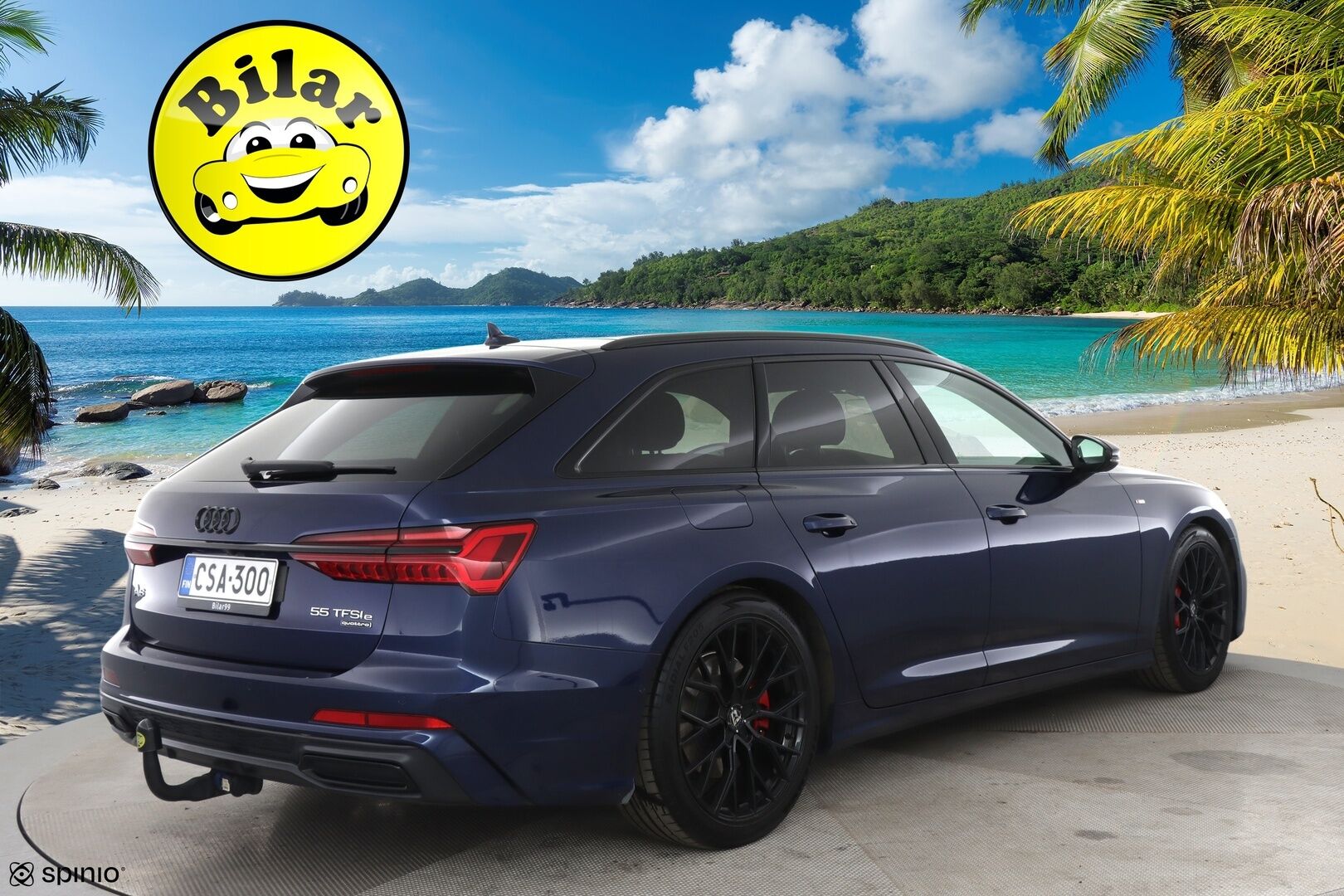 Audi A6 2021 Avant Business Sport S-Line 55 TFSI e quattro S-tronic - | ACC | P-kamera | Sporttipenkit | Koukku | Lasikattoluukku | Nahka-alcantara -sisusta | Keyless | 2x aluvanteet |