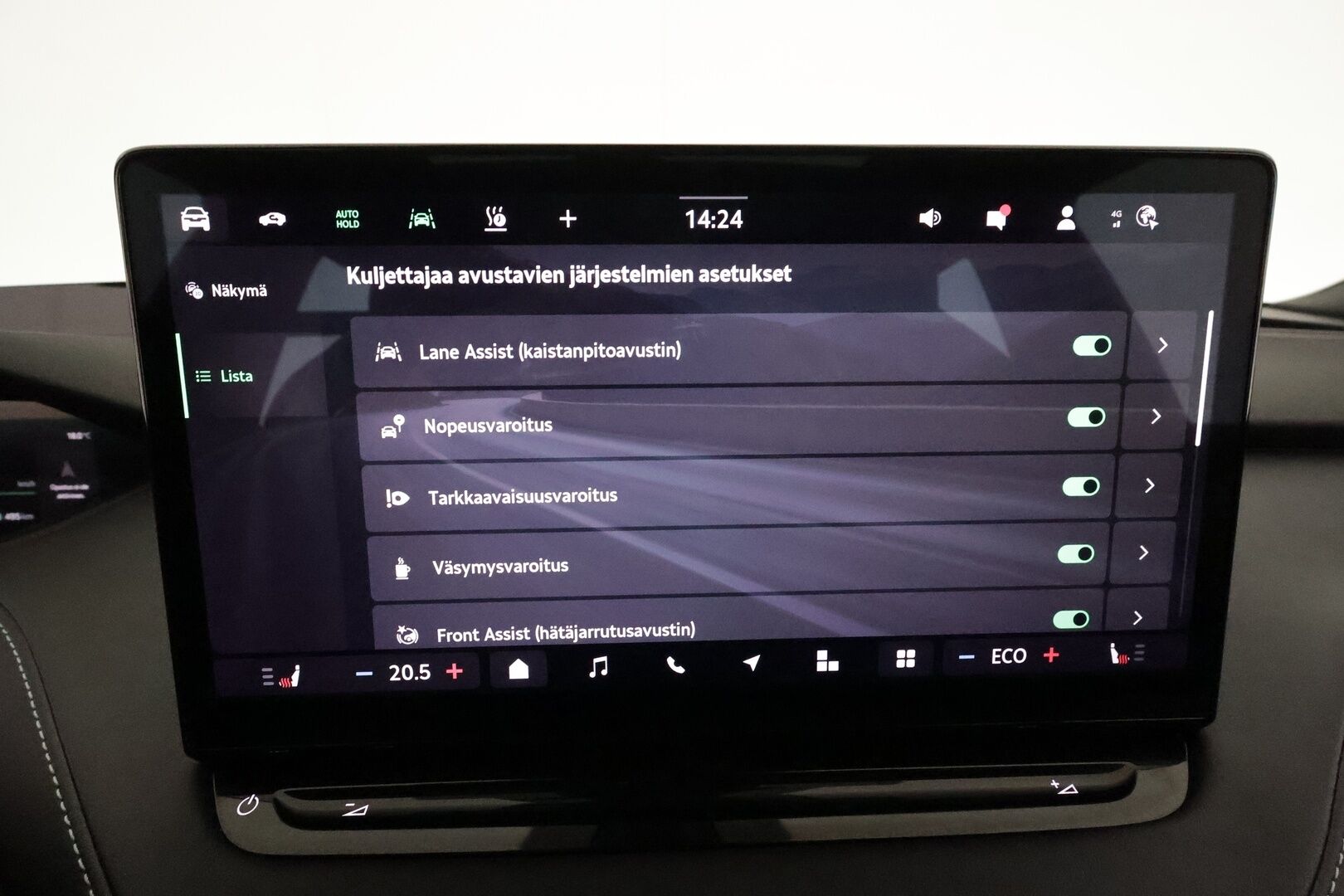 Skoda Enyaq 2025 85x 4x4 RS *Panorama / ILP / Canton / HUD / Ilmastoidut penkit / ACC / Matrix LED / Koukku* - Huippuvarusteet! / 1-om. Suomi-auto / Akuston esilämmitys / 360 Kamera / Kahdet renkaat aluvanteilla