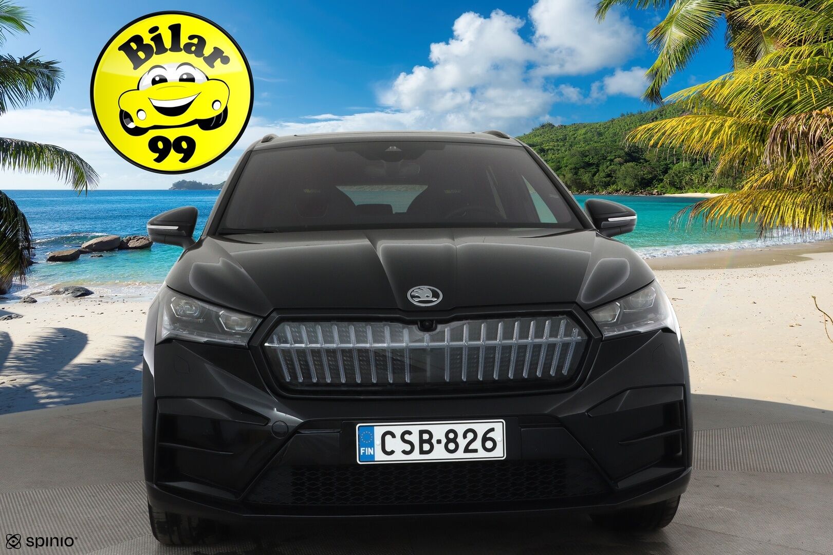 Skoda Enyaq 2025 85x 4x4 RS *Panorama / ILP / Canton / HUD / Ilmastoidut penkit / ACC / Matrix LED / Koukku* - Huippuvarusteet! / 1-om. Suomi-auto / Akuston esilämmitys / 360 Kamera / Kahdet renkaat aluvanteilla