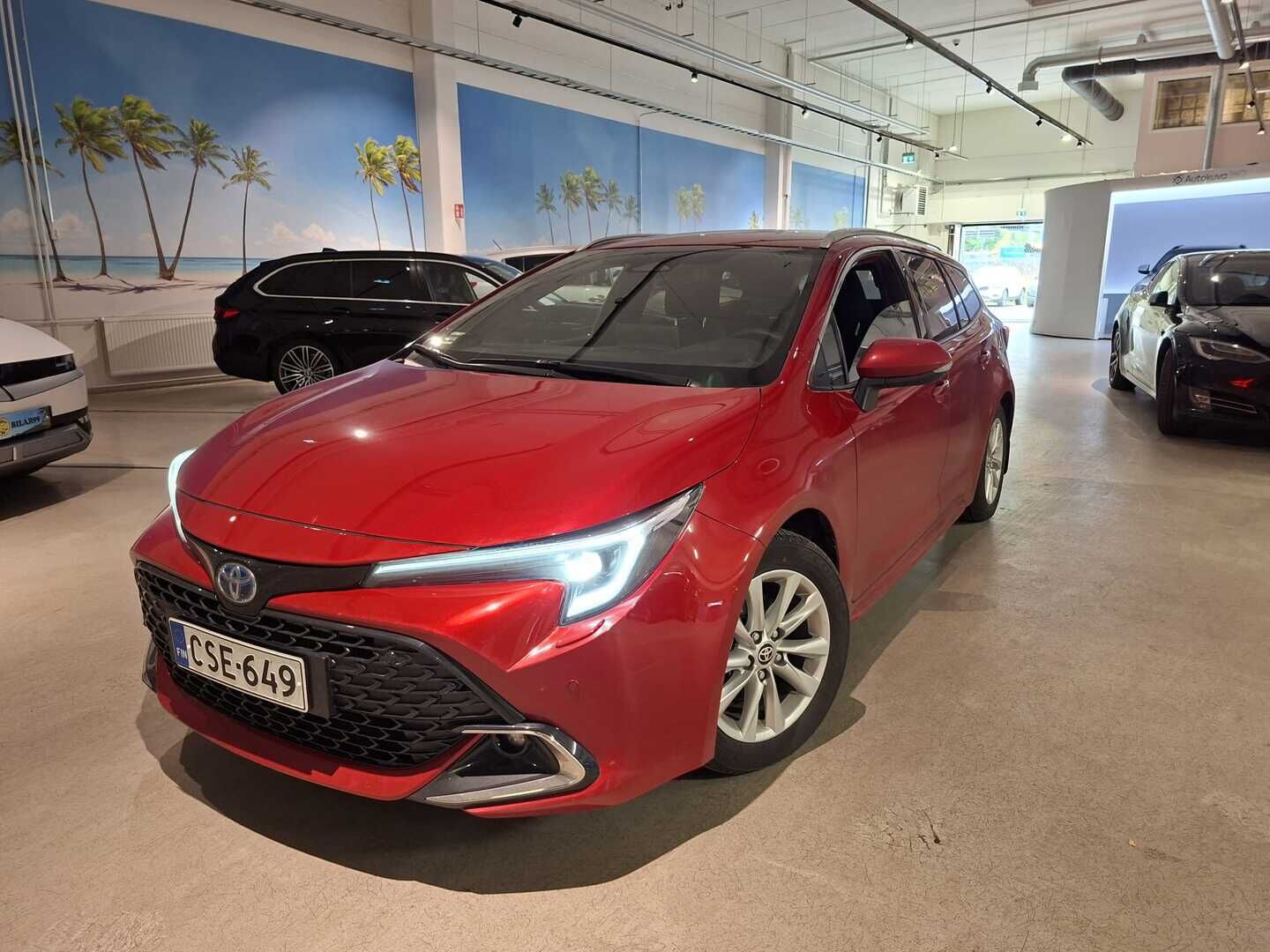 Toyota Corolla 2024 Touring Sports 1,8 Hybrid Anniversary Edition - | Suomi-Corolla | 1.OM | ACC | Lohko+S.Tilan Lämmitin | LED | CarPlay | P.Kamera | Tutkat | Puolinahat | Lämm.Ratti | S.Luukku |