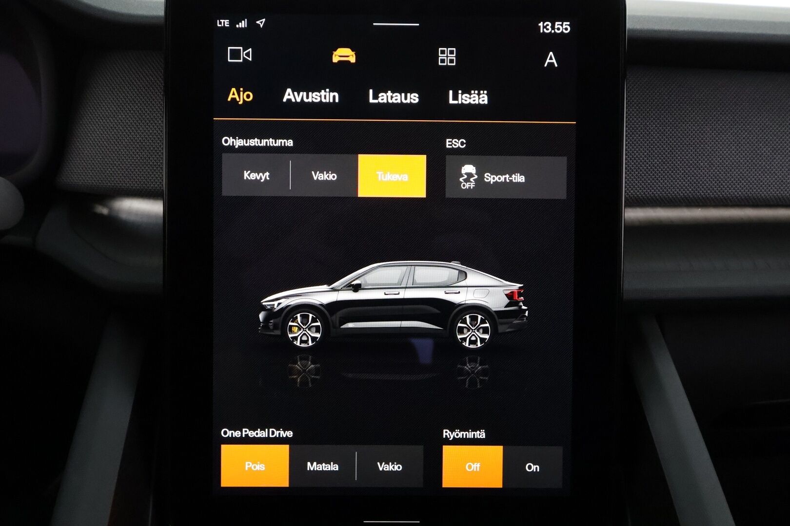 Polestar 2 2022 Long Range Dual Motor, 300kW, 78kWh - | ACC | Koukku | ILP | Pixel-LED | Lasikatto | H/K | 360-Kamera | Muistipenkki | Keyless | Apple&Android | Merkkihuollettu | Kahdet Renkaat |
