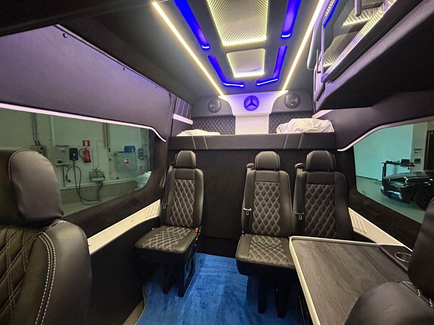 Mercedes-Benz Sprinter 2022 Sprinter pitkä A3 Matkailuauto (SA) 5ov 1950cm3 - ALV | 2+3 | Eristetty välitila | Isofix | Timanttitikatut-penkit | Invertteri | 360 kamera | Navi | Kylkiputket | Vetokoukku 