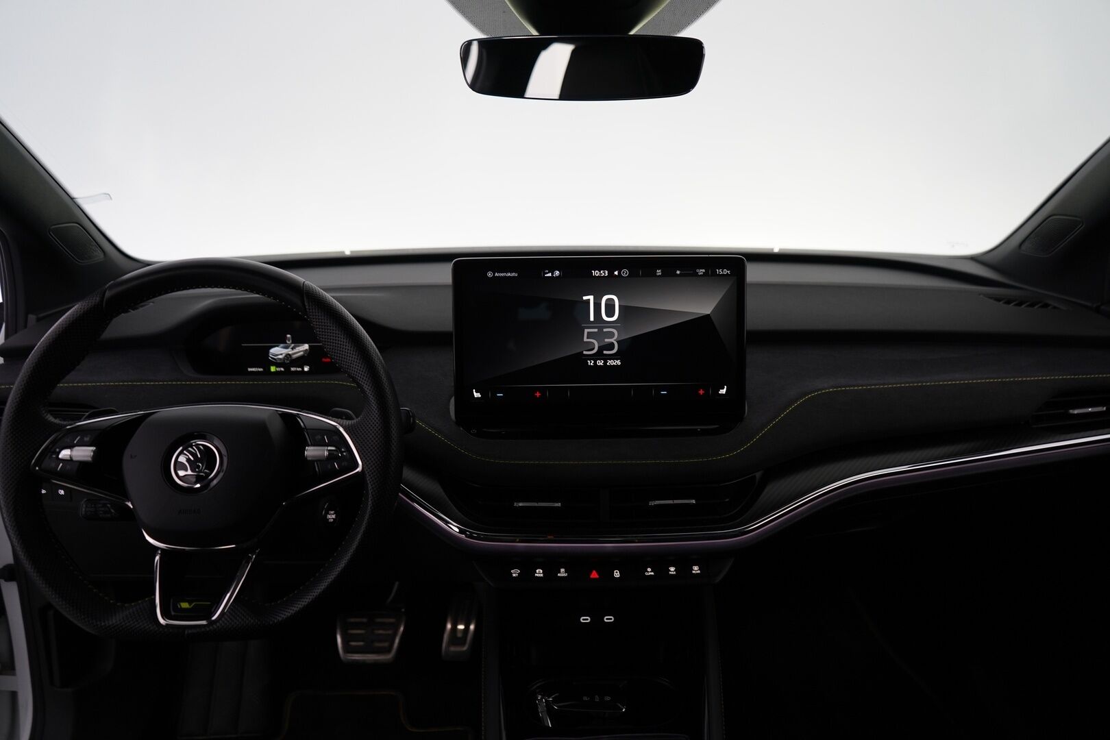 SKODA ENYAQ 2023 Coupe 80x 4X4 RS iV *Lämpöpumppu / Koukku / Lasikatto / Matrix-LED / ACC / Muistipenkki / Kamera* - SoH 92.5% / Kahdet Skodan vanteet / Merkkihuollettu / SUPER VARUSTEET! - HULLUT AVAJAISHULINAT KORKOTARJOUS 3,29 %