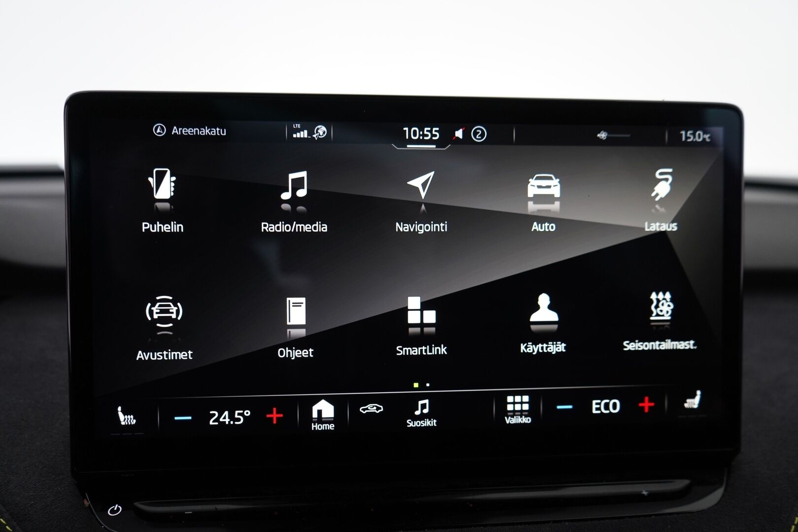 SKODA ENYAQ 2023 Coupe 80x 4X4 RS iV *Lämpöpumppu / Koukku / Lasikatto / Matrix-LED / ACC / Muistipenkki / Kamera* - SoH 92.5% / Kahdet Skodan vanteet / Merkkihuollettu / SUPER VARUSTEET! - HULLUT AVAJAISHULINAT KORKOTARJOUS 3,29 %