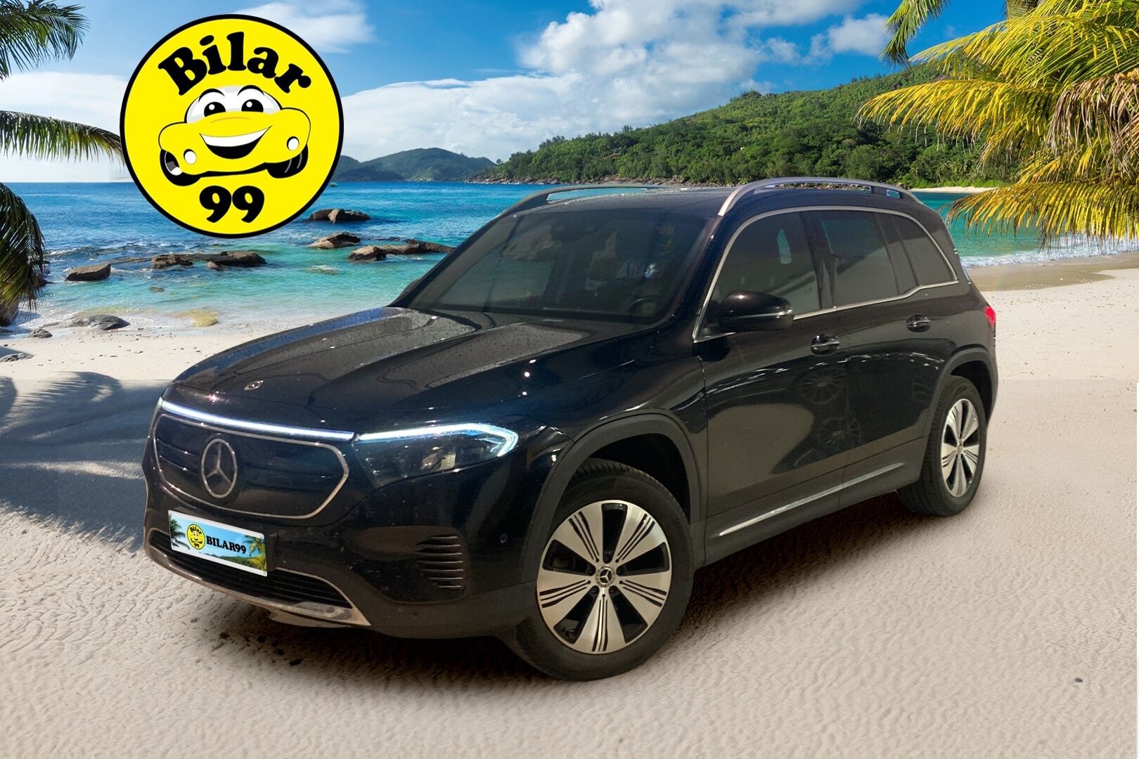 MERCEDES-BENZ EQB 2023 350 4Matic 7-p - | Distronic+ | Lisälämmitin | P.kamera | Puolinahat | LED | MB me | Keyless | Navi | 7-paikkainen |
