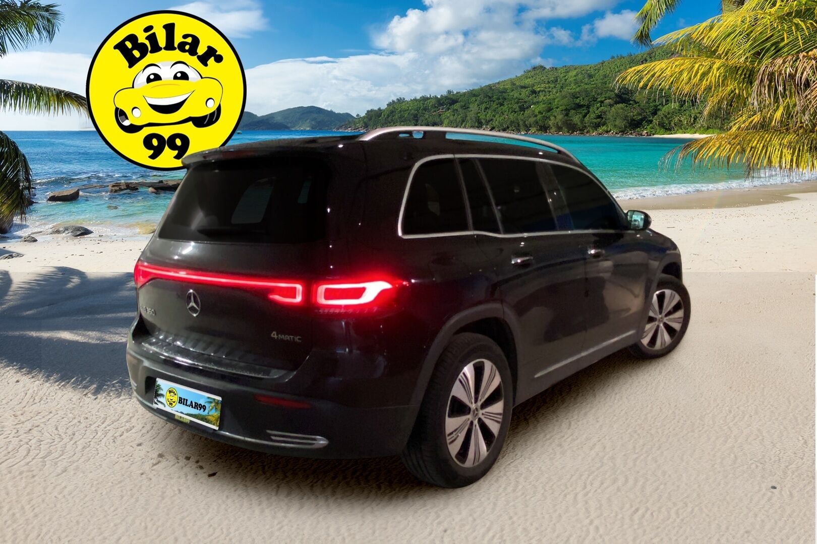 MERCEDES-BENZ EQB 2023 350 4Matic 7-p - | Distronic+ | Lisälämmitin | P.kamera | Puolinahat | LED | MB me | Keyless | Navi | 7-paikkainen |