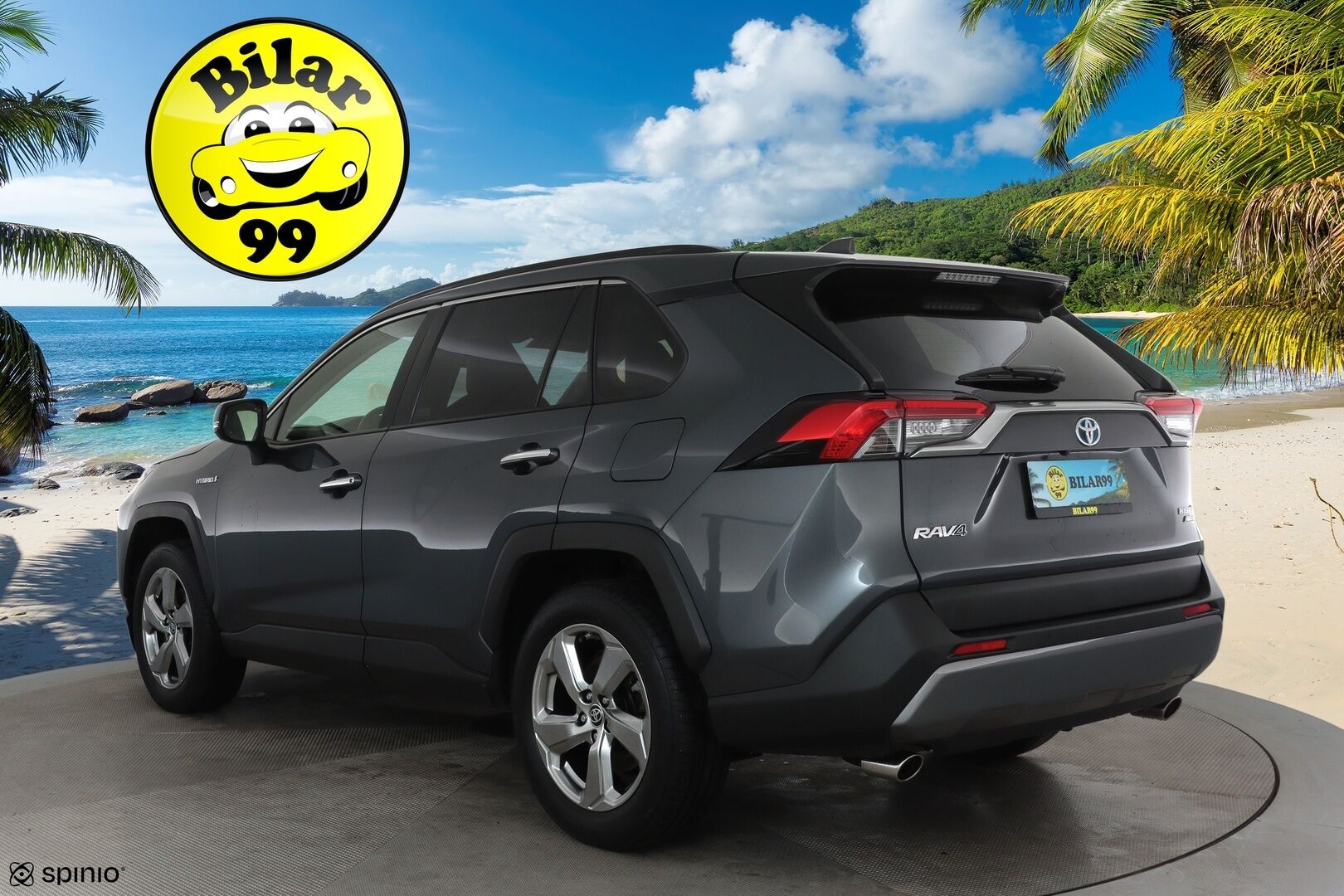 TOYOTA RAV4 2021 Hybrid 2,5 AWD-i Premium - ACC | Lohko | P-kamera | Nahkapenkit | Irroitettava koukku | BLIS | Muistipenkki | Ratinlämmitin | KeyLessGo | CarPlay | LED