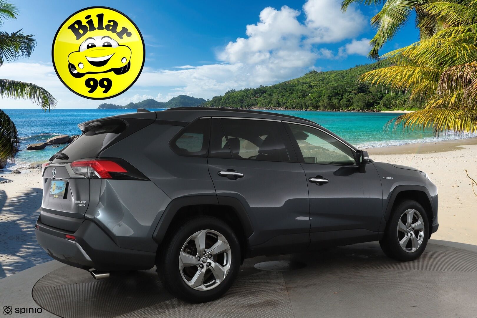 TOYOTA RAV4 2021 Hybrid 2,5 AWD-i Premium - ACC | Lohko | P-kamera | Nahkapenkit | Irroitettava koukku | BLIS | Muistipenkki | Ratinlämmitin | KeyLessGo | CarPlay | LED