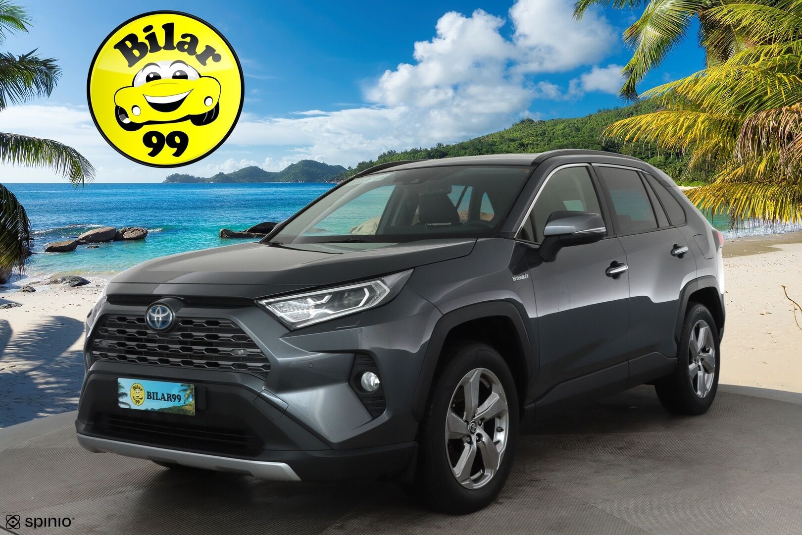 TOYOTA RAV4 2021 Hybrid 2,5 AWD-i Premium - ACC | Lohko | P-kamera | Nahkapenkit | Irroitettava koukku | BLIS | Muistipenkki | Ratinlämmitin | KeyLessGo | CarPlay | LED