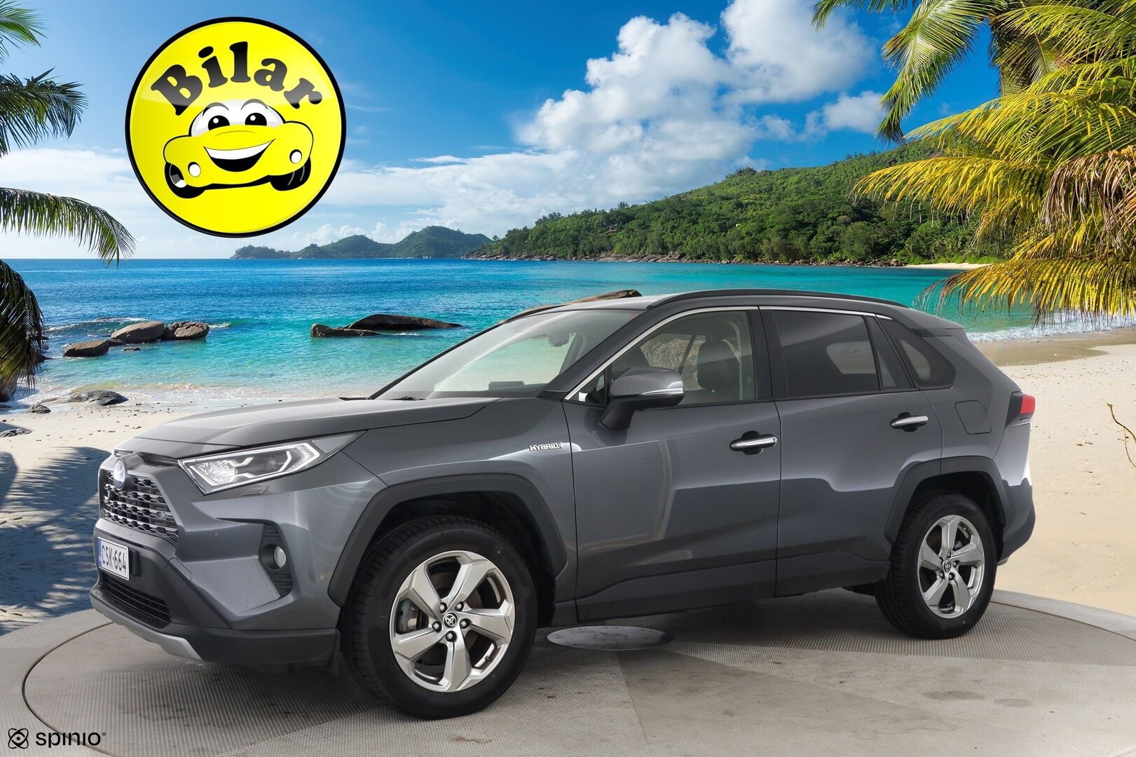 TOYOTA RAV4 2021 Hybrid 2,5 AWD-i Premium - ACC | Lohko | P-kamera | Nahkapenkit | Irroitettava koukku | BLIS | Muistipenkki | Ratinlämmitin | KeyLessGo | CarPlay | LED
