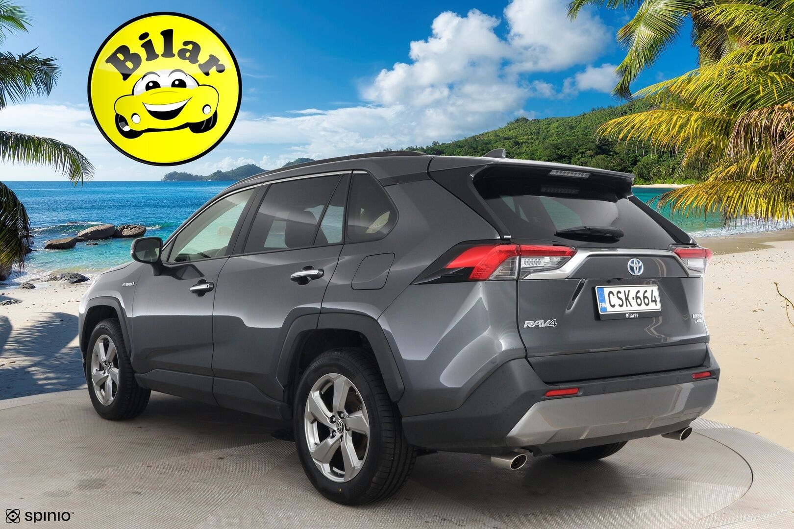 TOYOTA RAV4 2021 Hybrid 2,5 AWD-i Premium - ACC | Lohko | P-kamera | Nahkapenkit | Irroitettava koukku | BLIS | Muistipenkki | Ratinlämmitin | KeyLessGo | CarPlay | LED