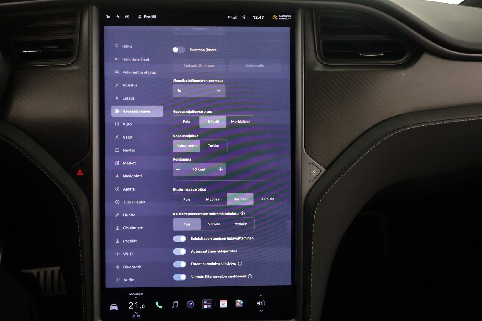 Tesla Model X 2019 P100D Ludicrous 7-P - | Koukku | Ilma-alusta | ACC | P.Kamera | LED | Muistipenkki | Premium Audio | Soft-Close | Kaistavahti | Navi | Keyless | 2x Latauskaapelit |