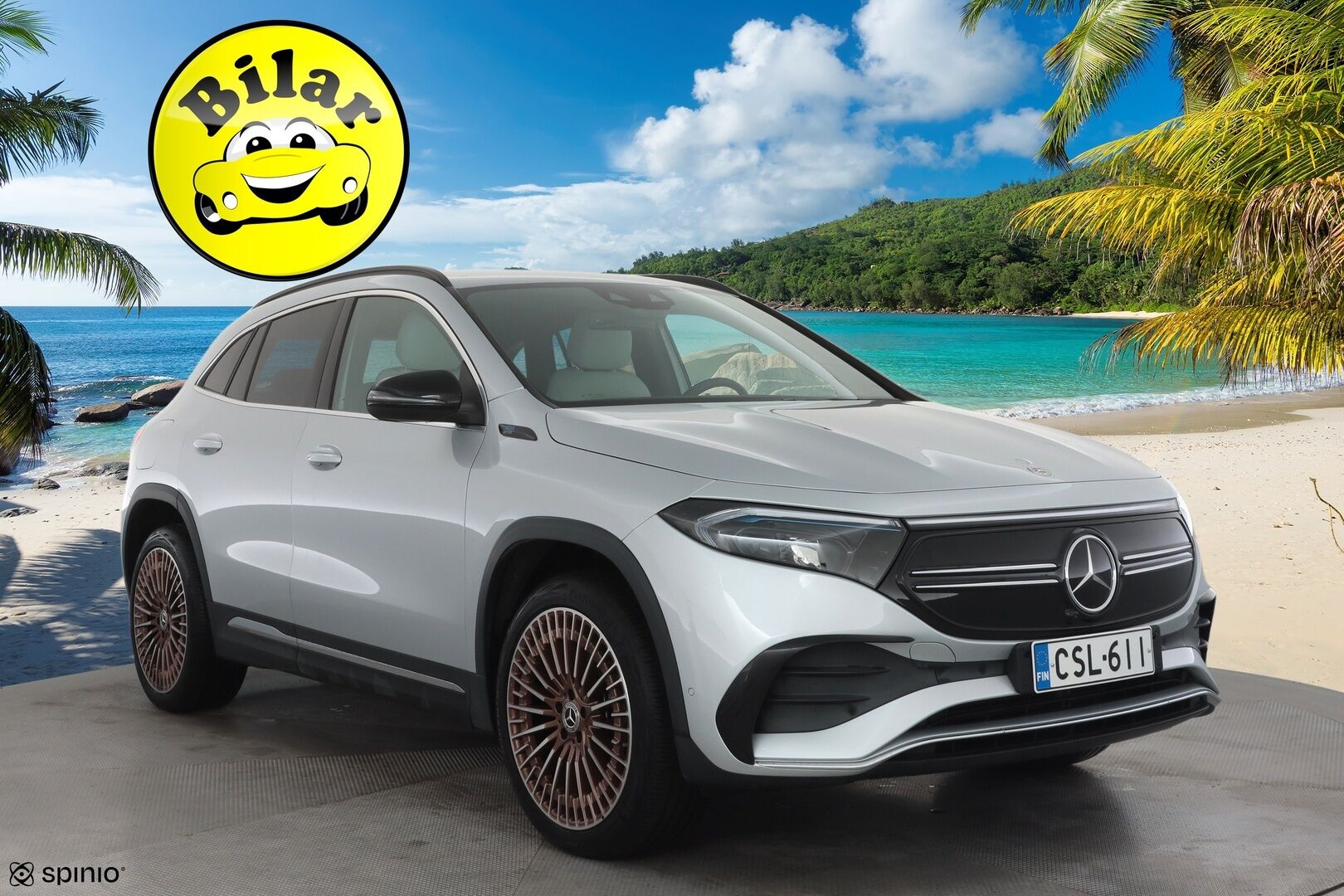 Mercedes-Benz EQA 2021 350 4MATIC Business Edition 1 - | DTR+ | Widescreen | Ambient | Sporttinahat | P.kamera | Navi | Apple & Android | Sähk. takaluukku | 