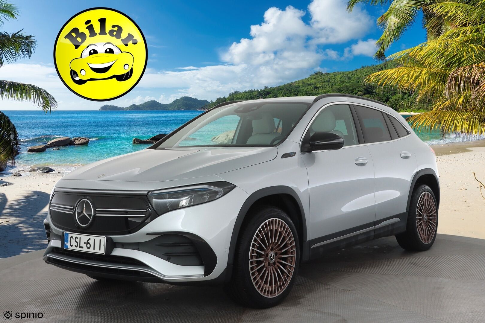 Mercedes-Benz EQA 2021 350 4MATIC Business Edition 1 - | DTR+ | Widescreen | Ambient | Sporttinahat | P.kamera | Navi | Apple & Android | Sähk. takaluukku | 