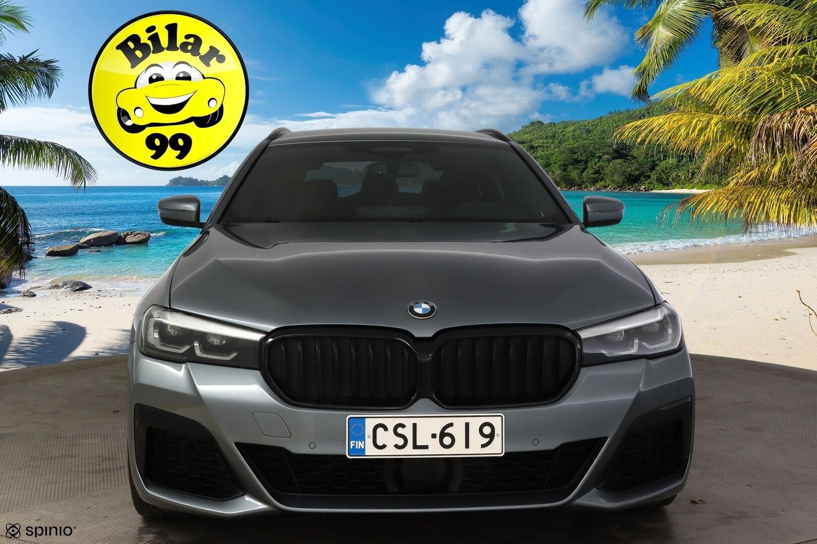 BMW 520 2021 G31 Touring A xDrive M-Sport MHEV LCI * Adapt. Cruise / Webasto / Hifi / Display Key / P.kamera / Prof. Navi / Koukku * - Kovilla Varusteilla / 21" vanteet 