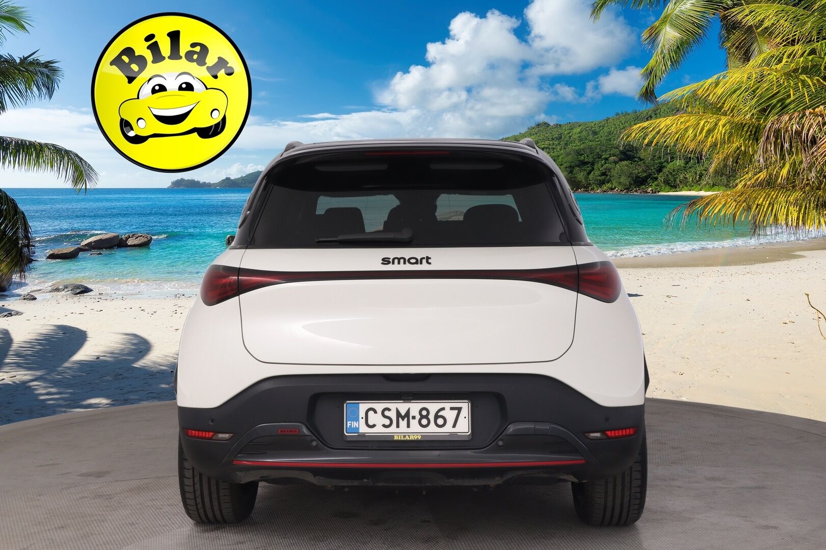 Smart #1 2023 Brabus AWD - SoH 97.2% | Beats Sound System | ACC | Urheiluistuimet | BLIS | Lasikatto | HUD | 360° Kamera | 2x renkaat&alumiinivanteet
