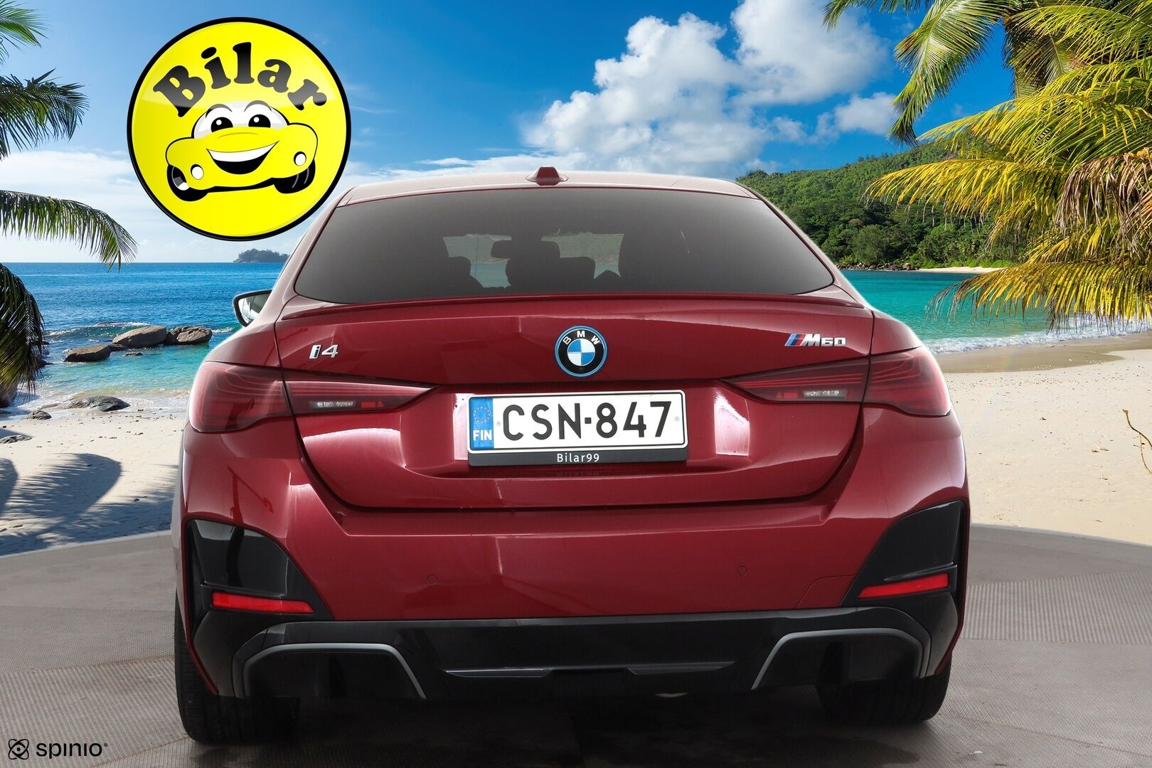 BMW I4 M60 2025 xDrive Fully Charged - | ACC | Koukku | Lisälämmitin | 360-Kamera | H/K | HUD | Widescreen | Muistipenkki | 1.Om Suomi-auto | Kahdet Renkaat | Merkkihuollettu |