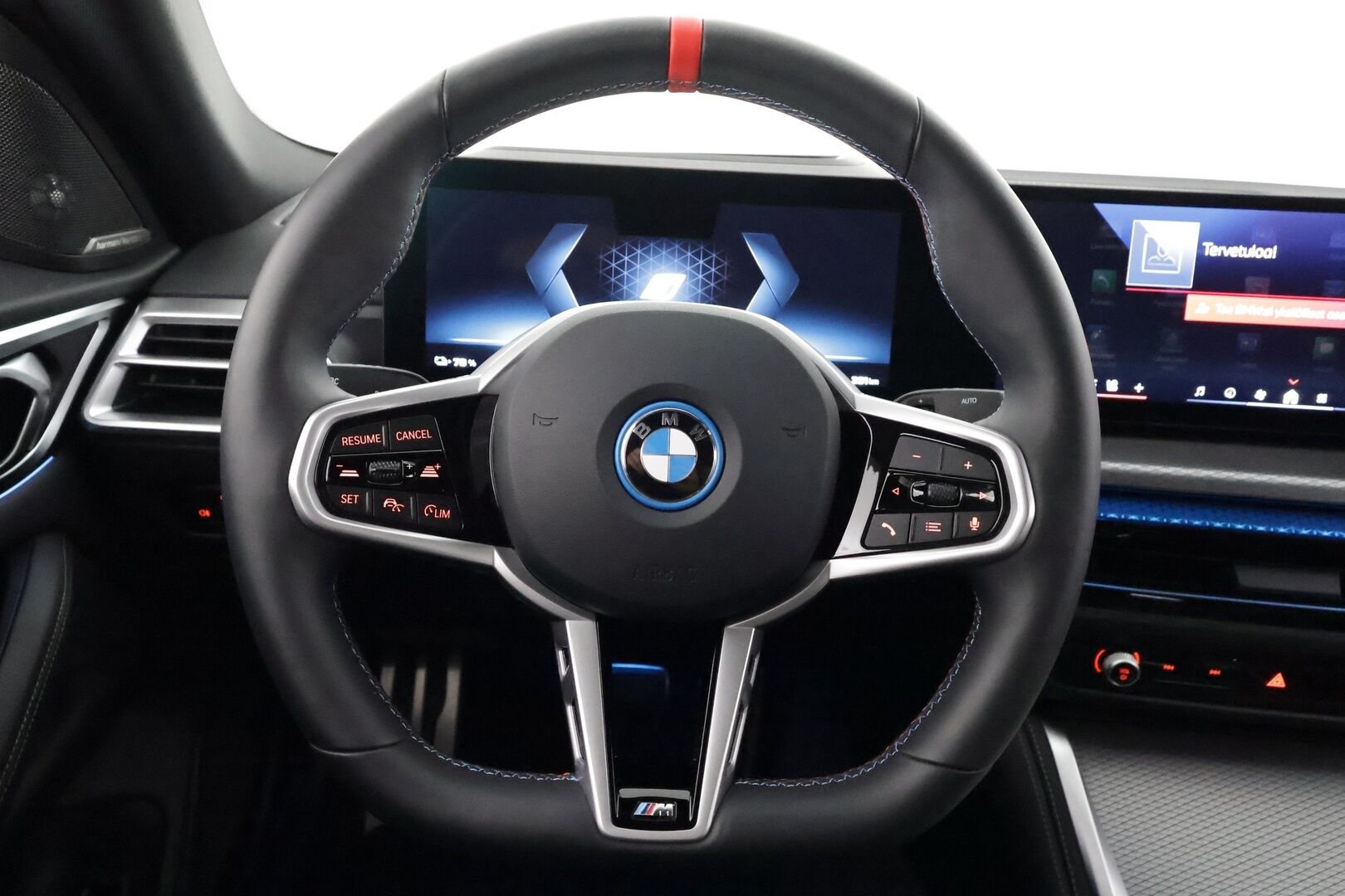 BMW I4 M60 2025 xDrive Fully Charged - | ACC | Koukku | Lisälämmitin | 360-Kamera | H/K | HUD | Widescreen | Muistipenkki | 1.Om Suomi-auto | Kahdet Renkaat | Merkkihuollettu |