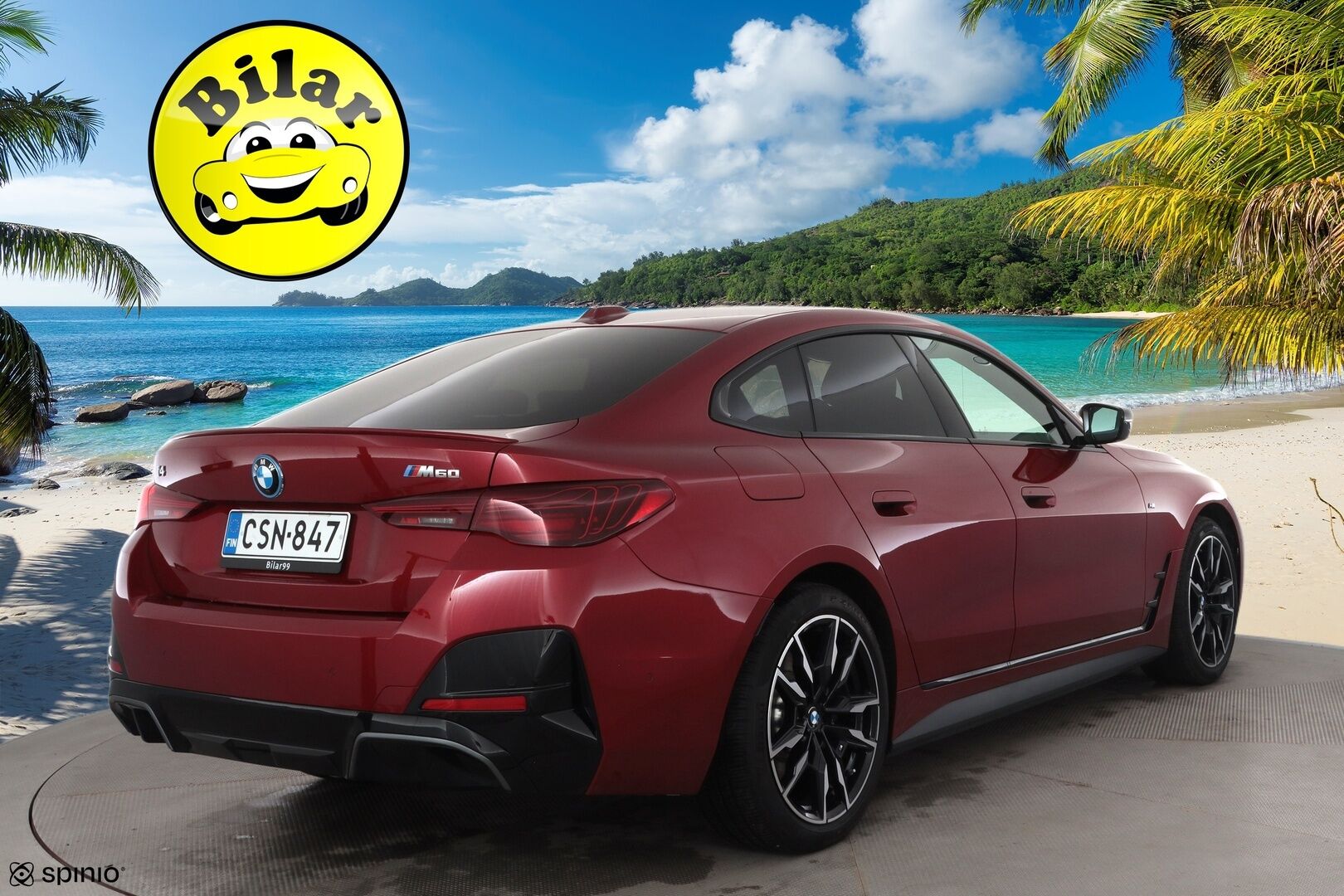 BMW I4 M60 2025 xDrive Fully Charged - | ACC | Koukku | Lisälämmitin | 360-Kamera | H/K | HUD | Widescreen | Muistipenkki | 1.Om Suomi-auto | Kahdet Renkaat | Merkkihuollettu |