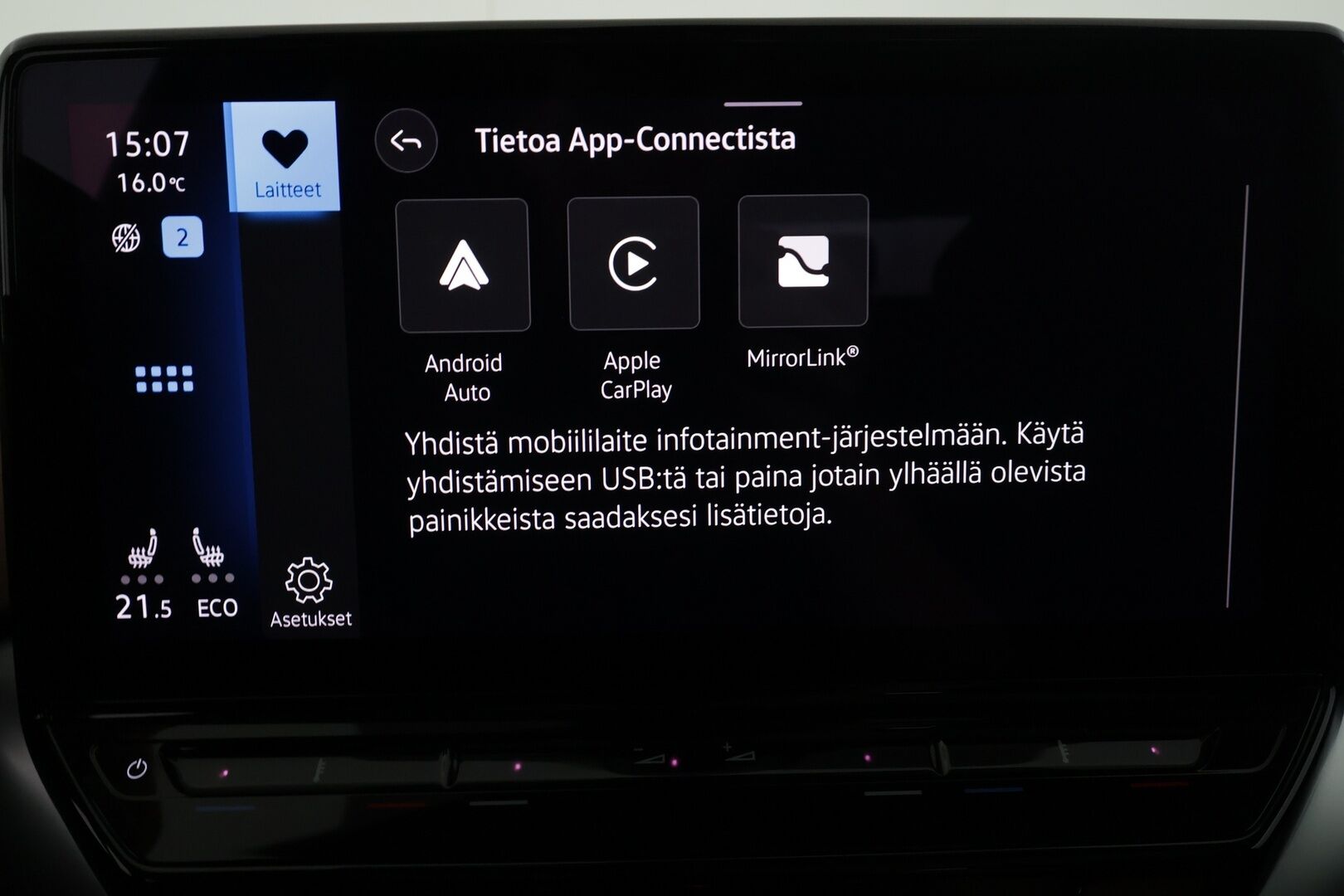 Volkswagen ID.4 2021 Pro Performance 150 kW, akku 77 kWh - | ACC | ILP | Koukku | Lasikatto | HUD | Matrix-LED | Hierovat muistipenkit | 360-Kamera | Puolinahat | Navi | Keyless | Kahdet Renkaat |