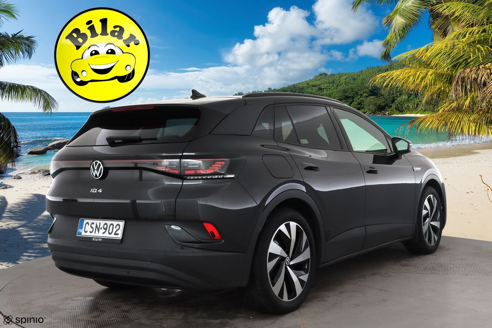 Volkswagen ID.4 2021 Pro Performance 150 kW, akku 77 kWh - | ACC | ILP | Koukku | Lasikatto | HUD | Matrix-LED | Hierovat muistipenkit | 360-Kamera | Puolinahat | Navi | Keyless | Kahdet Renkaat |