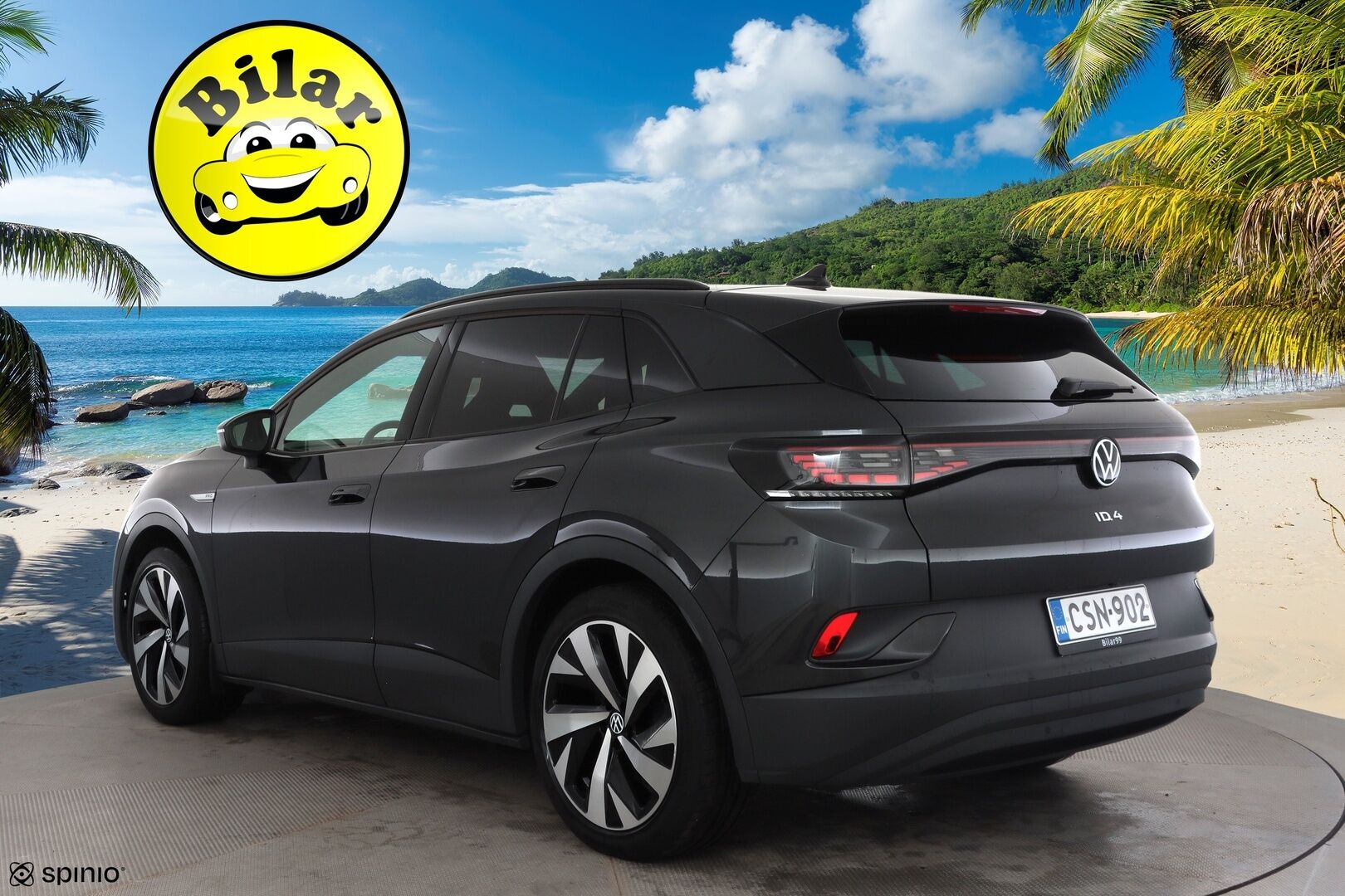 Volkswagen ID.4 2021 Pro Performance 150 kW, akku 77 kWh - | ACC | ILP | Koukku | Lasikatto | HUD | Matrix-LED | Hierovat muistipenkit | 360-Kamera | Puolinahat | Navi | Keyless | Kahdet Renkaat |
