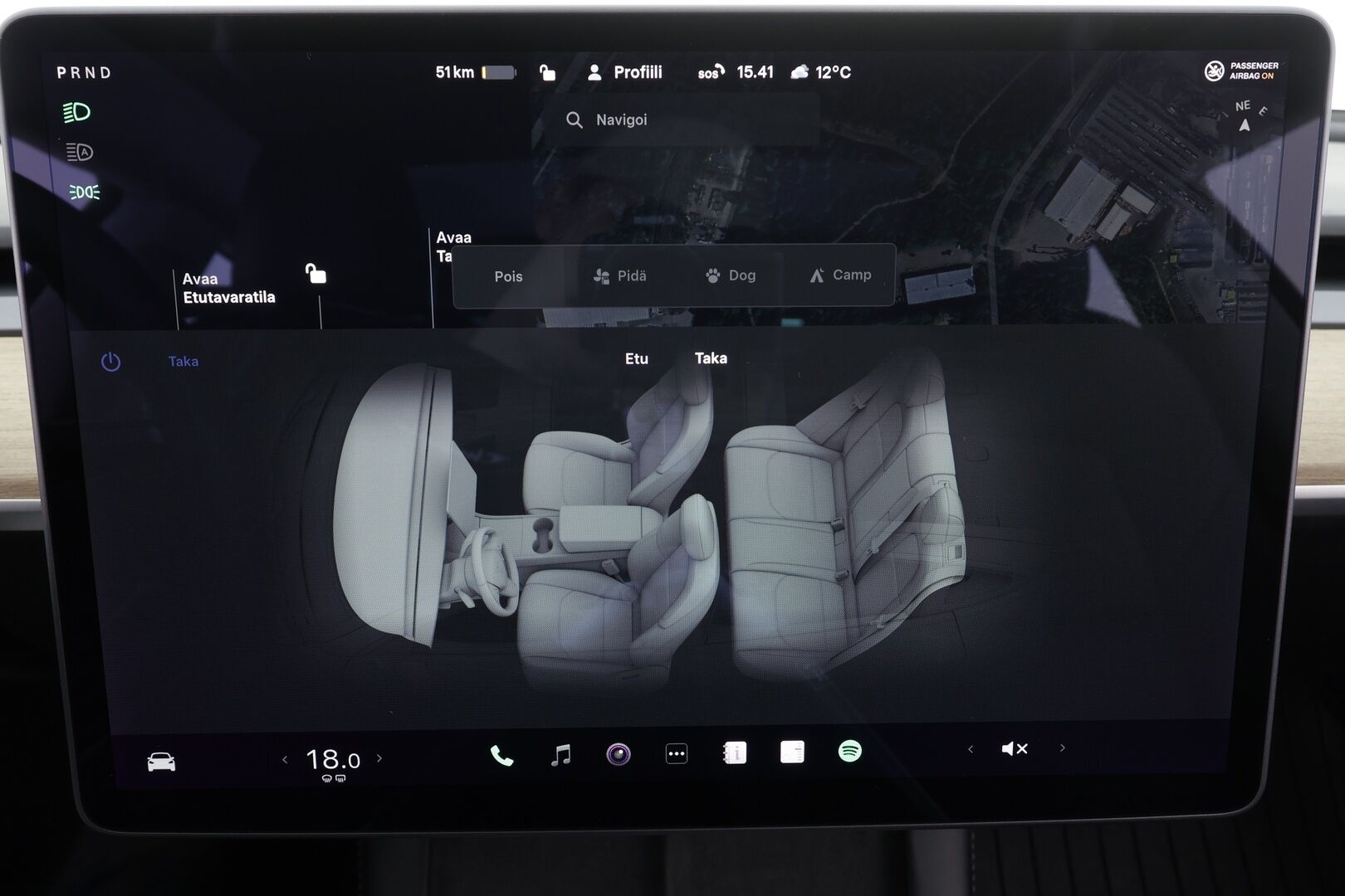 Tesla Model 3 2021 Standard Range Plus * Lasikatto / P.kamera / Matrix LED / Navi / Nahat / ILP *