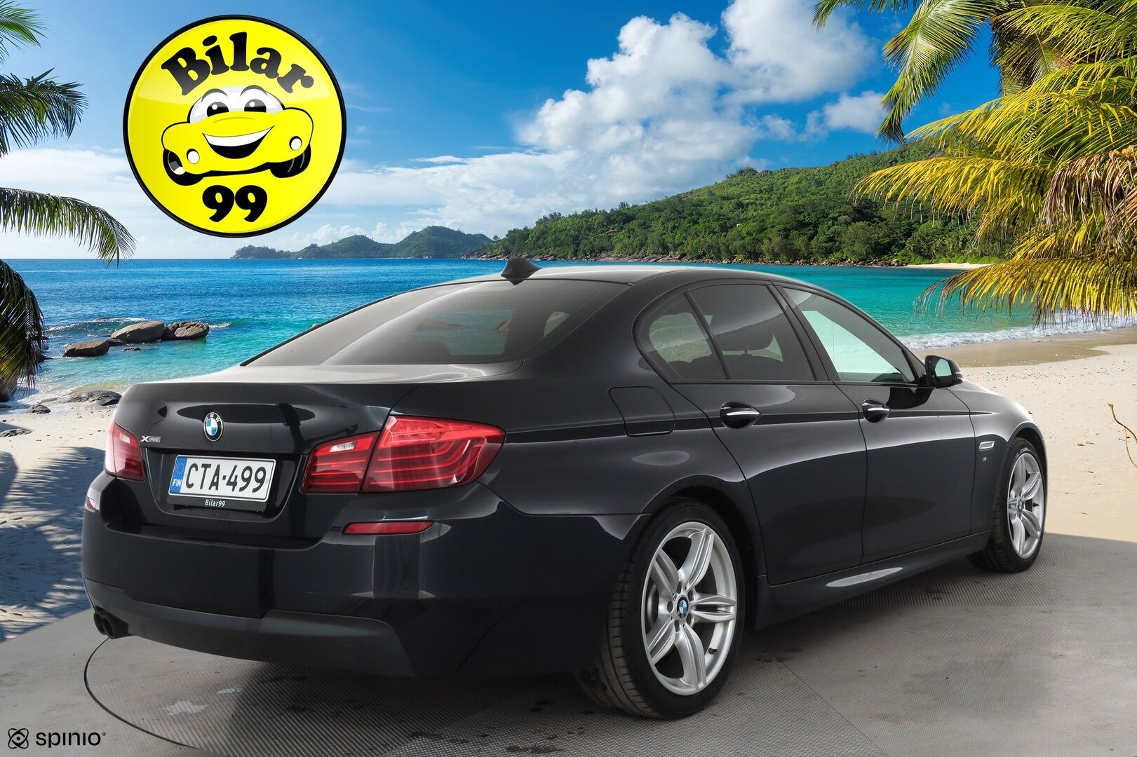 BMW 520 2015 F10 Sedan 520d A xDrive M-Sport * Vakkari / Lohko / Adapt LED / P.Tutkat / Sporttipenkit / Hifi * - Suomi-auto / Kahdet Renkaat - HULLUT AVAJAISHULINAT KORKOTARJOUS 3,29 %