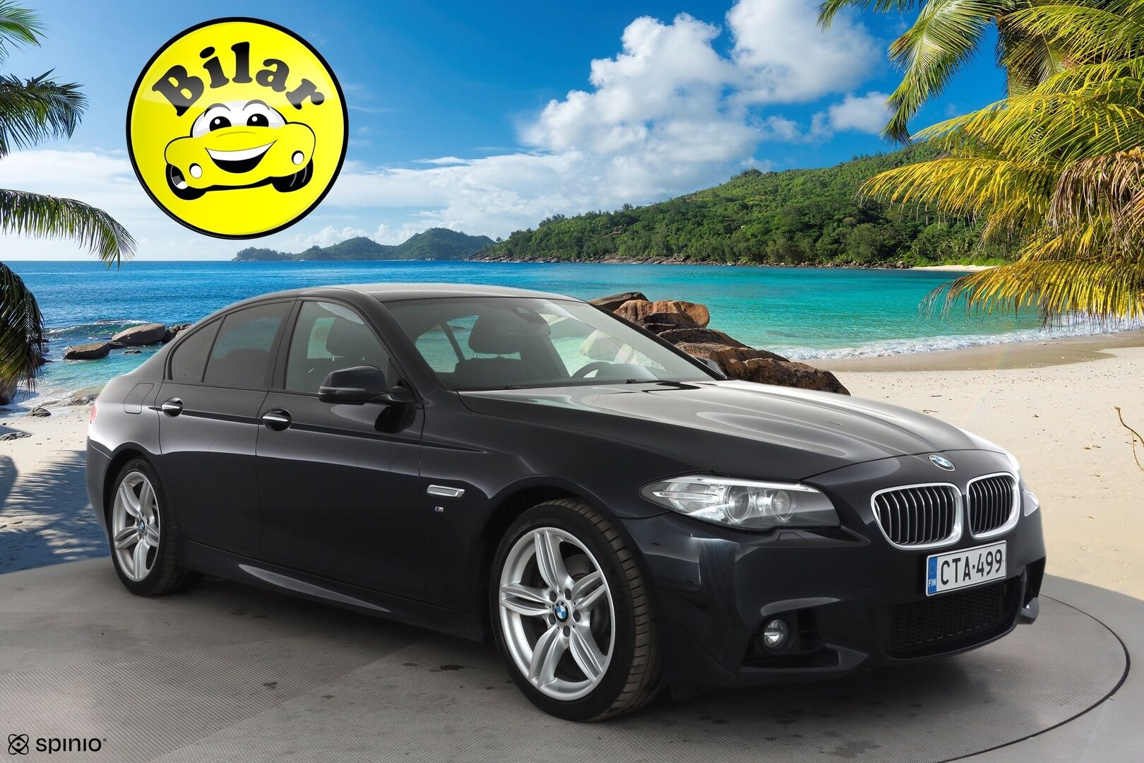 BMW 520 2015 F10 Sedan 520d A xDrive M-Sport - | Vakkari | Lohko | Adapt LED | P.Tutkat | Sporttipenkit | Hifi | Suomi-auto | Kahdet Renkaat | 