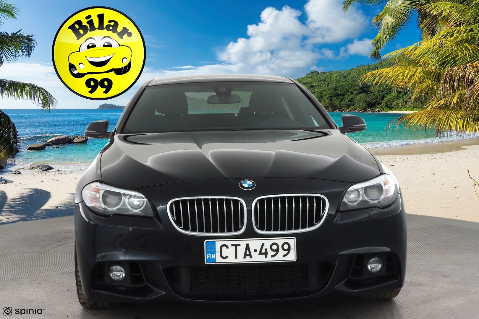 BMW 520 2015 F10 Sedan 520d A xDrive M-Sport * Vakkari / Lohko / Adapt LED / P.Tutkat / Sporttipenkit / Hifi * - Suomi-auto / Kahdet Renkaat - HULLUT AVAJAISHULINAT KORKOTARJOUS 3,29 %